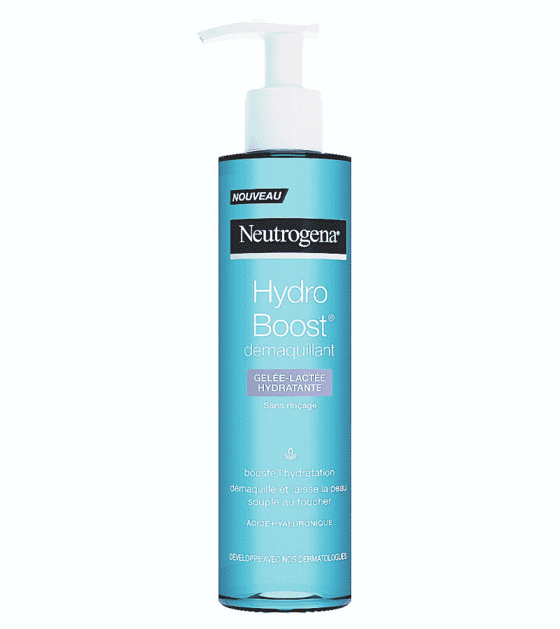 Gelée-lactée démaquillante hydratante, non gras, Hydro Boost®Neutrogena