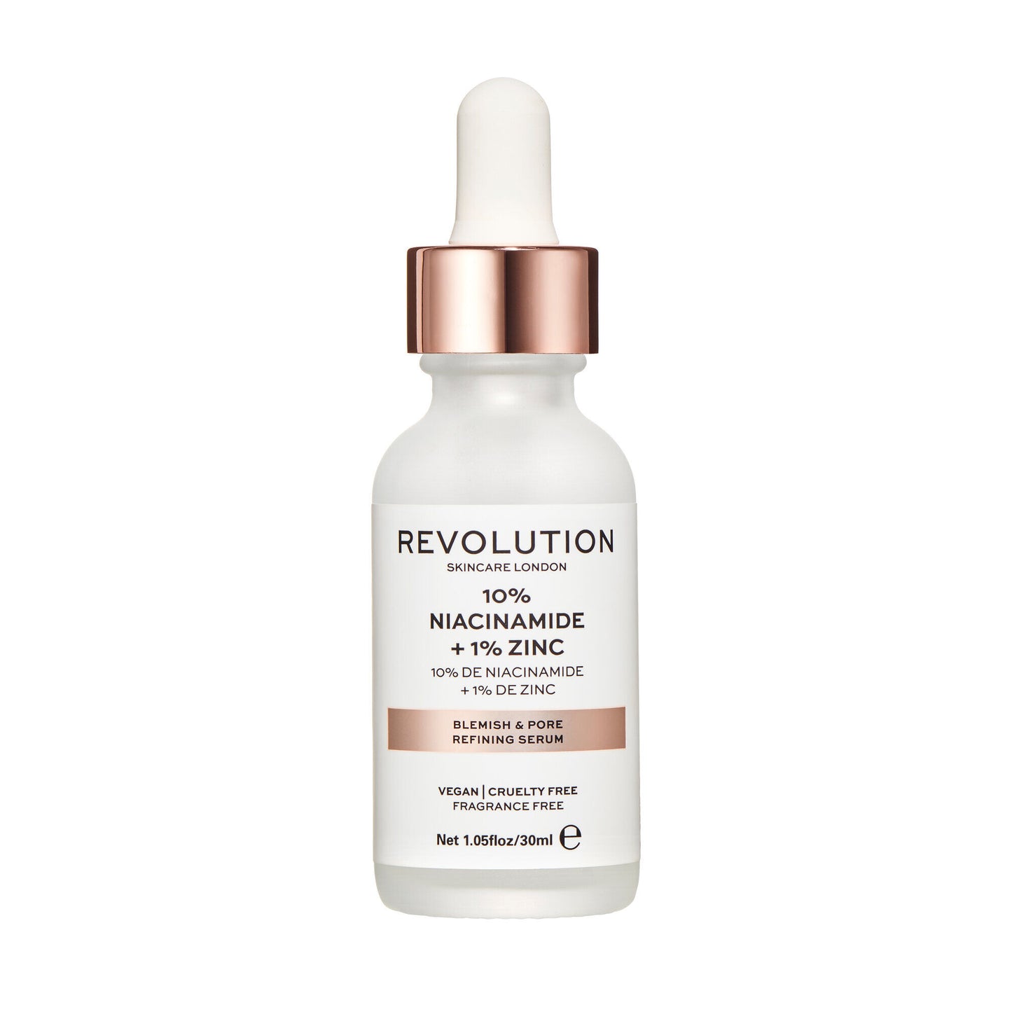 Revolution Skincare 10% Niacinamide and 1% Zinc Blemish & Pore Serum