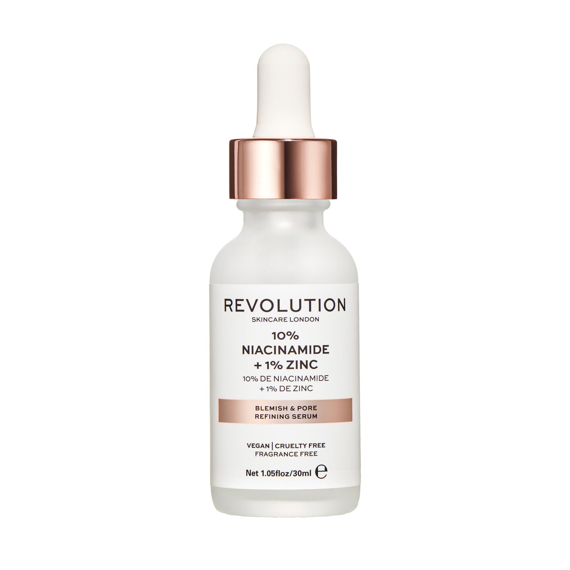 Revolution Skincare 10% Niacinamide and 1% Zinc Blemish & Pore Serum