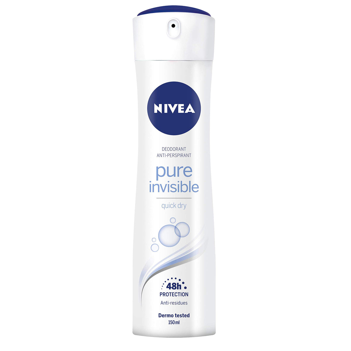 Nivea Deodorant Spray Pure Invisible 150ml | BintaBeauty