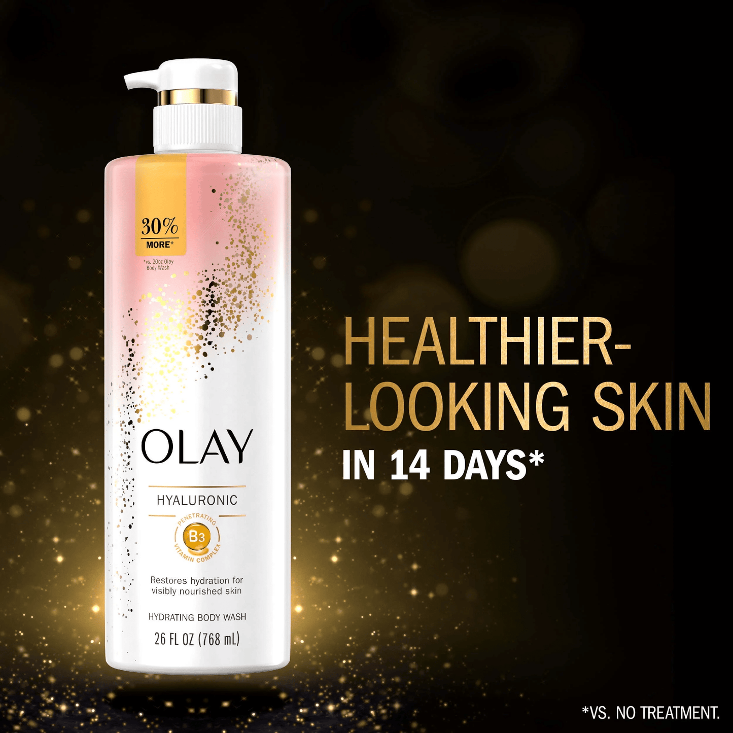 Olay Gel Douche Acide hyaluronique et vitamine B3 - 768ml