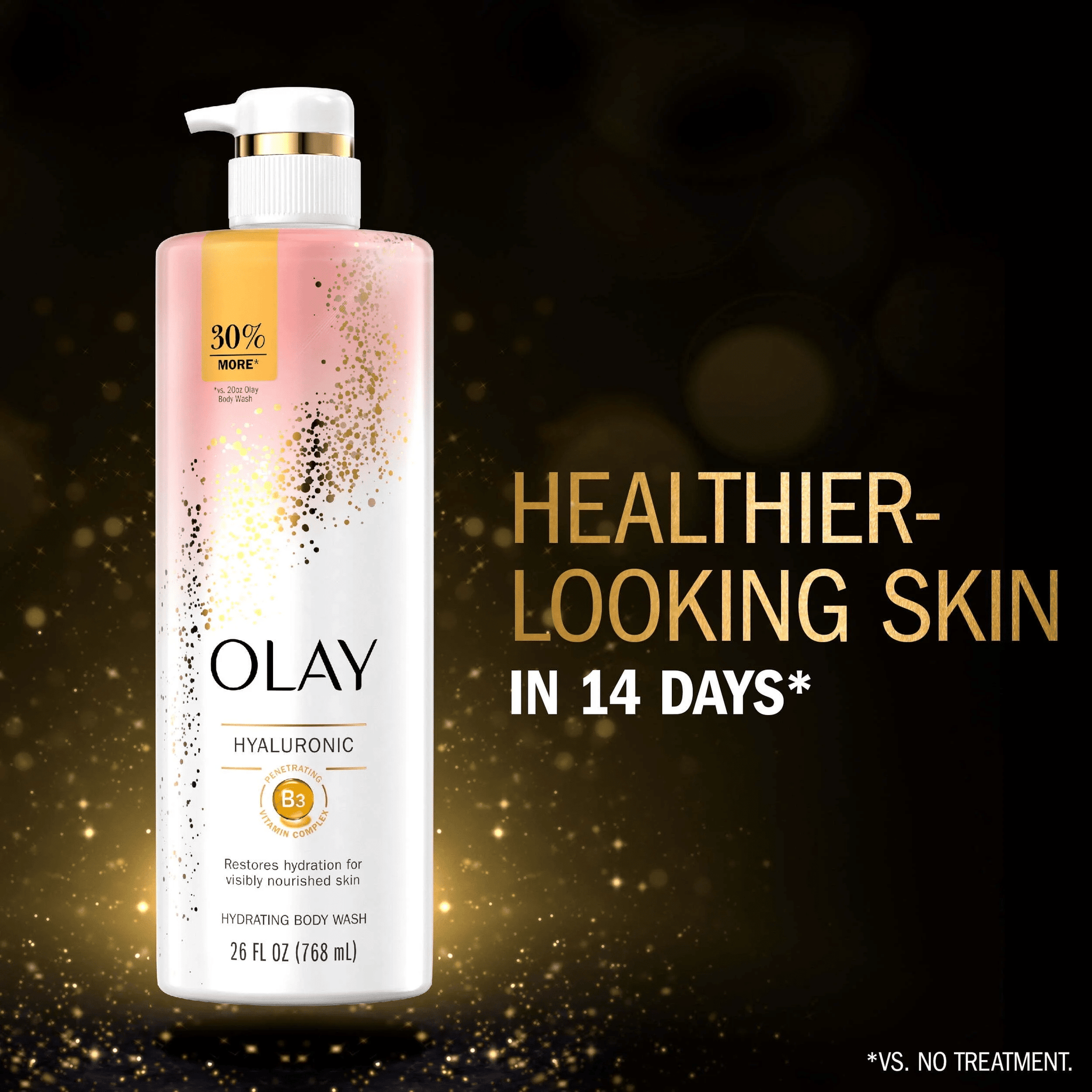 Olay Gel Douche Acide hyaluronique et vitamine B3 - 768ml
