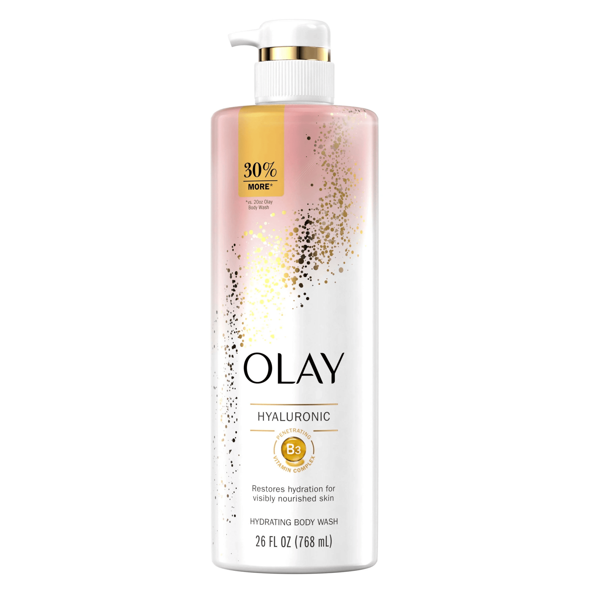 Olay Gel Douche Acide hyaluronique et vitamine B3 - 768ml