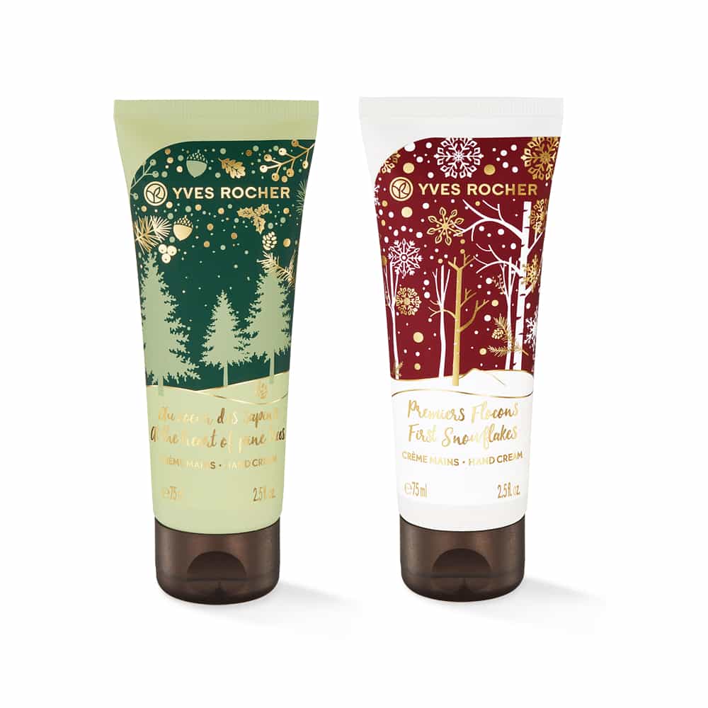 Yves Rocher Crème Mains Collection de Noël - Duo