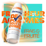 Rexona – Déodorant Spray Tout le Corps Anti-odeurs Agrumes 72h
