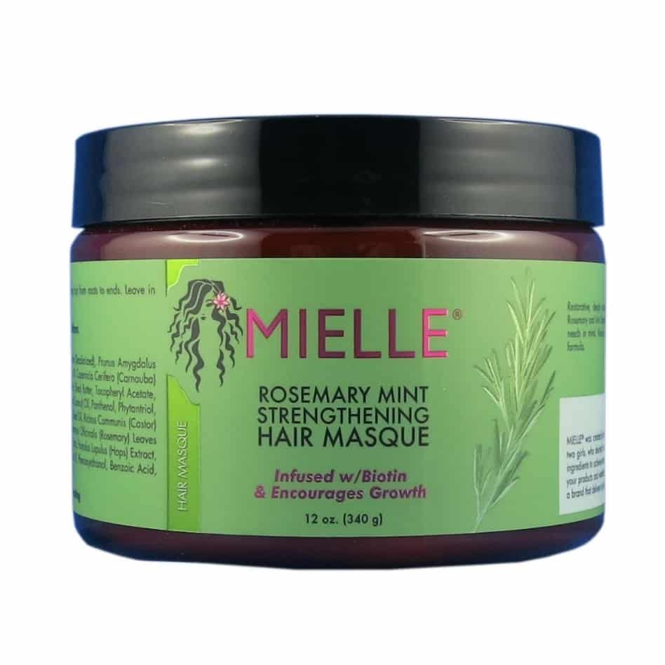 Masque croissance capillaire Romarin/Menthe poivrée (Rosemary Mint Hair Masque) 340g