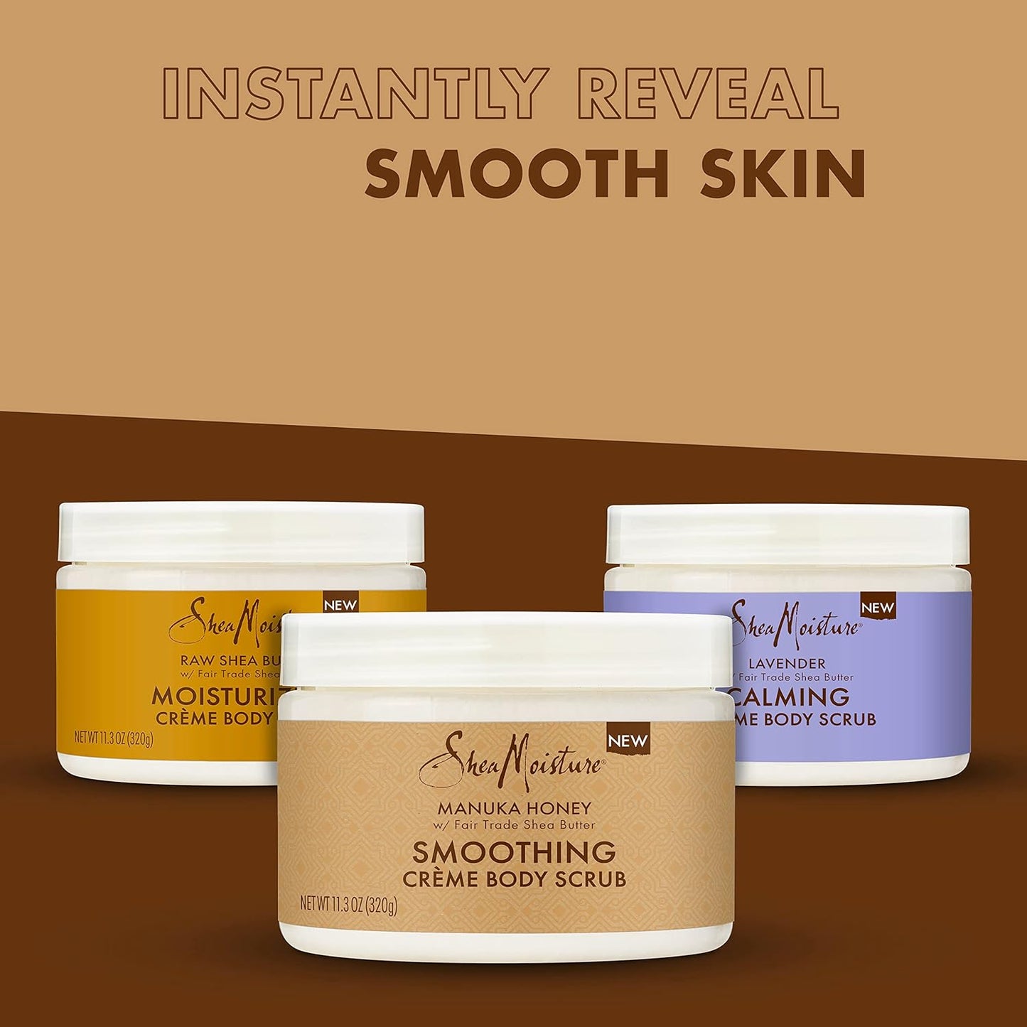 SheaMoisture Gommage Corps Raw Shea Butter Body Scrub