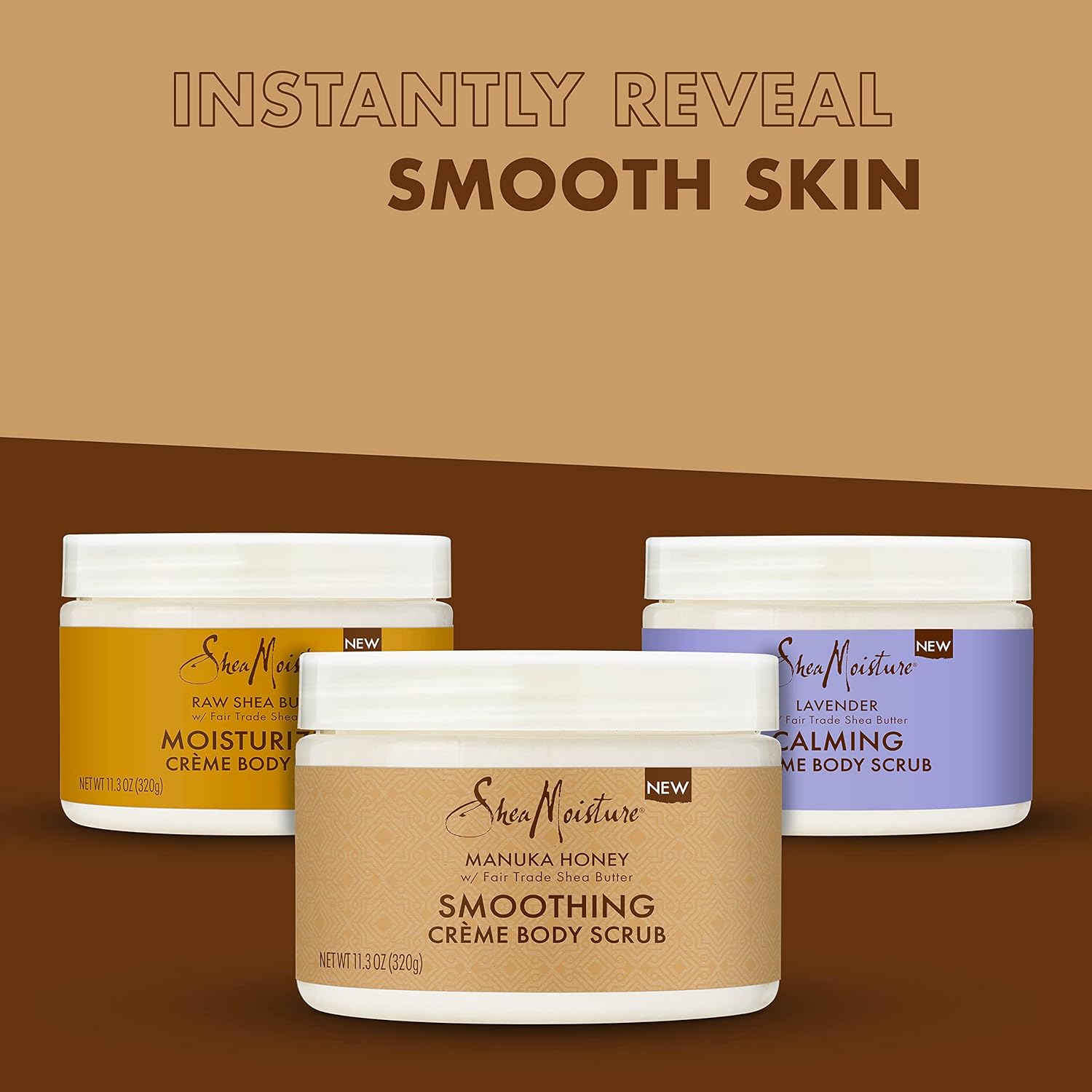 SheaMoisture Gommage Corps Raw Shea Butter Body Scrub