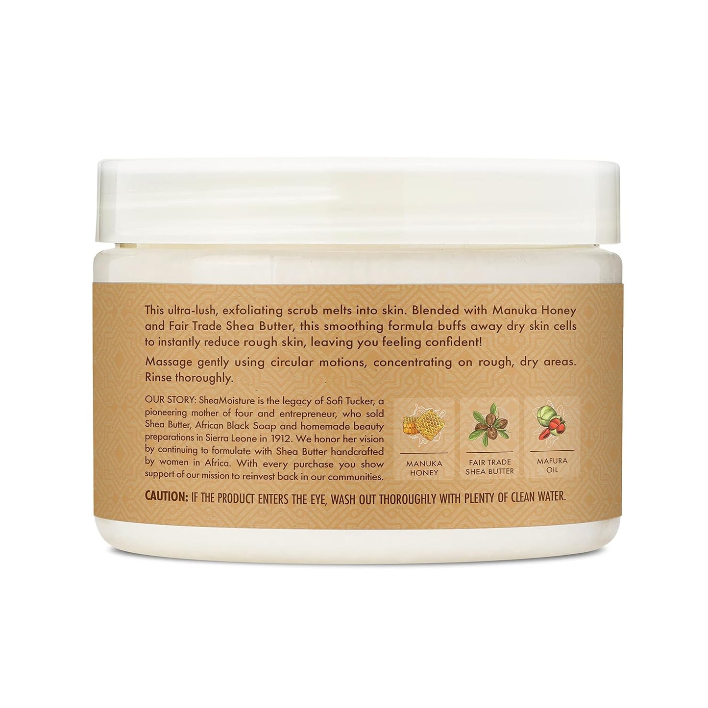 SheaMoisture Gommage Corps Manuka Honey Body Scrub