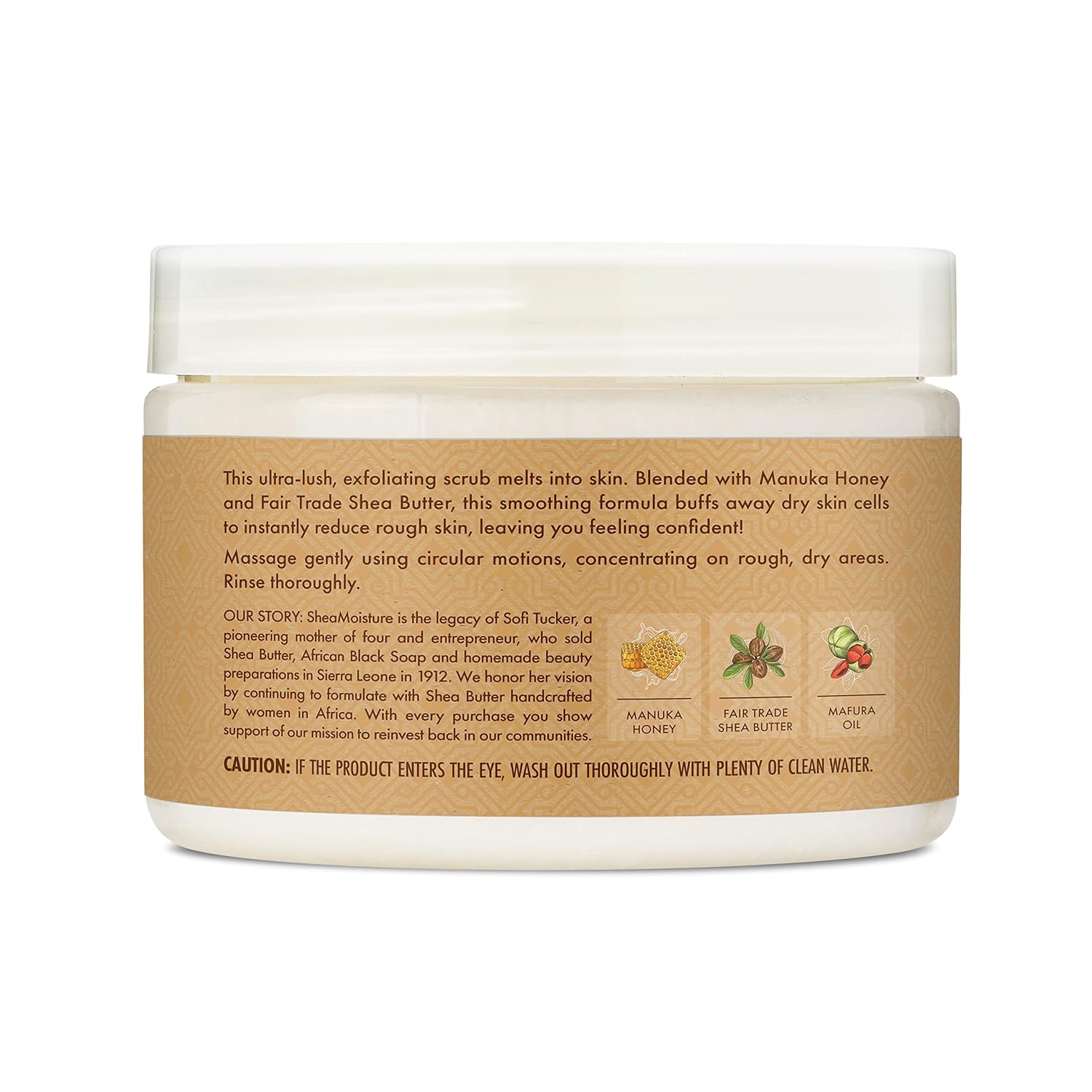 SheaMoisture Gommage Corps Manuka Honey Body Scrub
