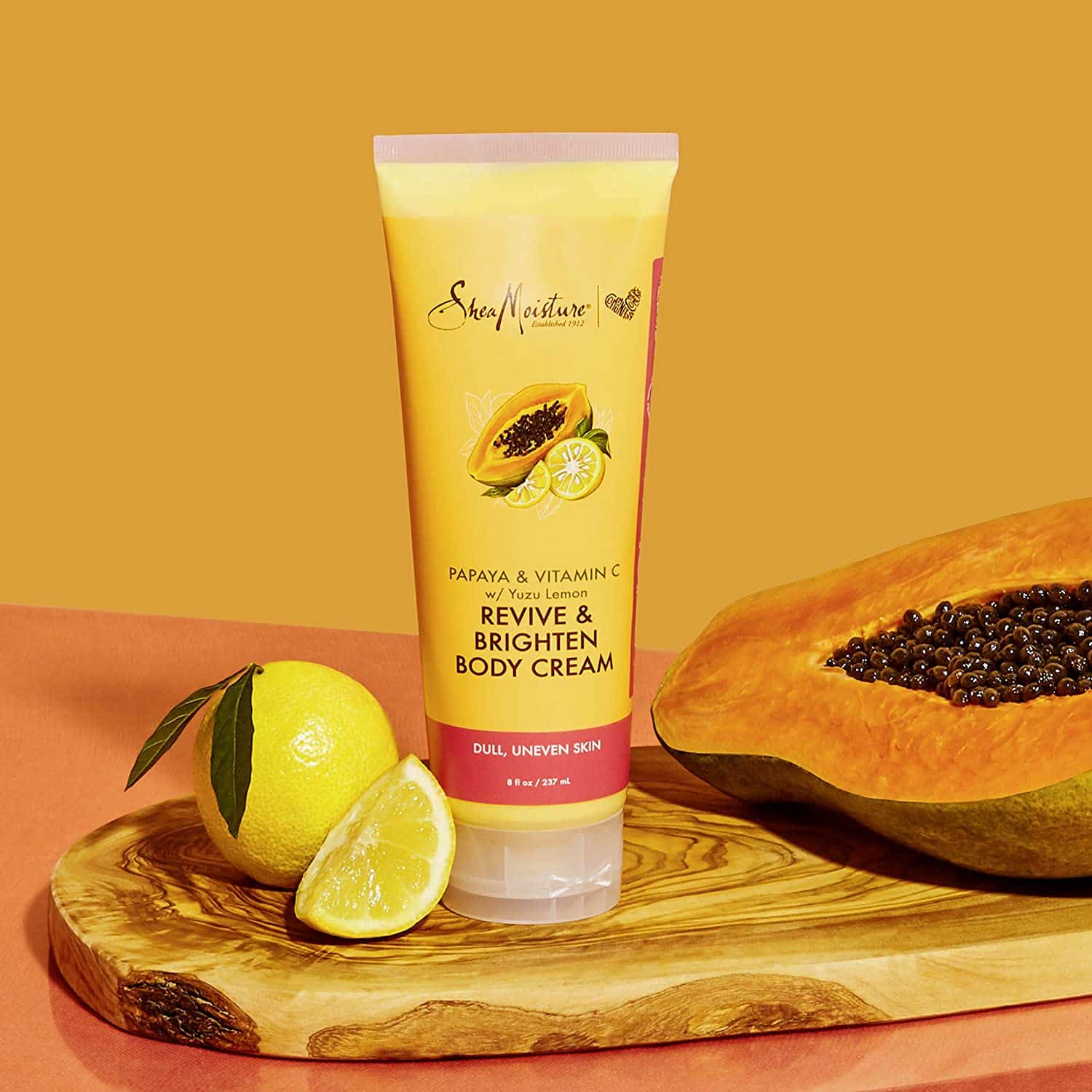 SheaMoisture Papaya & Vitamin C - Crème Corps Clarifiant