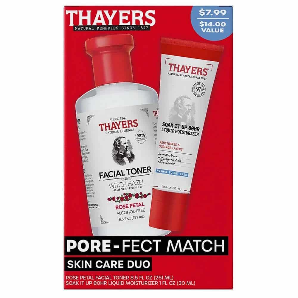 Thayers Rose Toner & Soak It Up Liquid Moisturizer