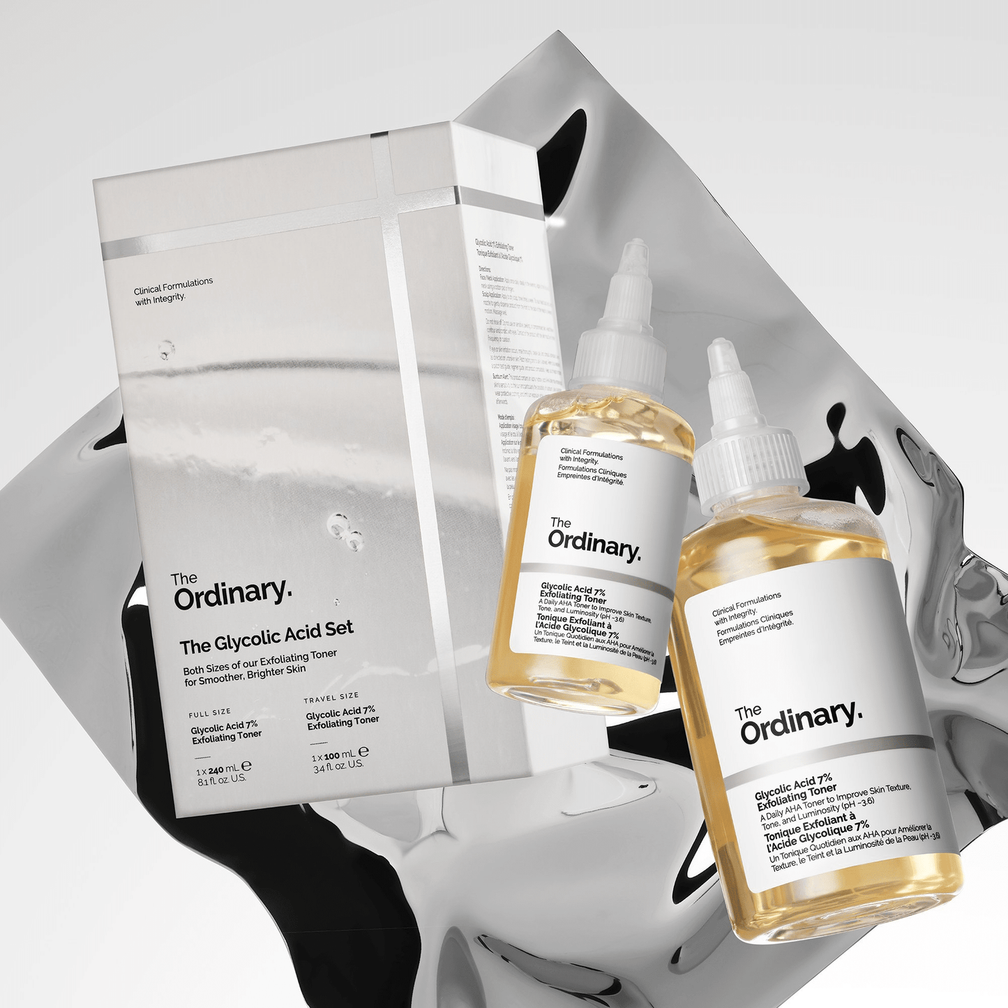 The Ordinary Le Set Acide Glycolique - 2 Pieces