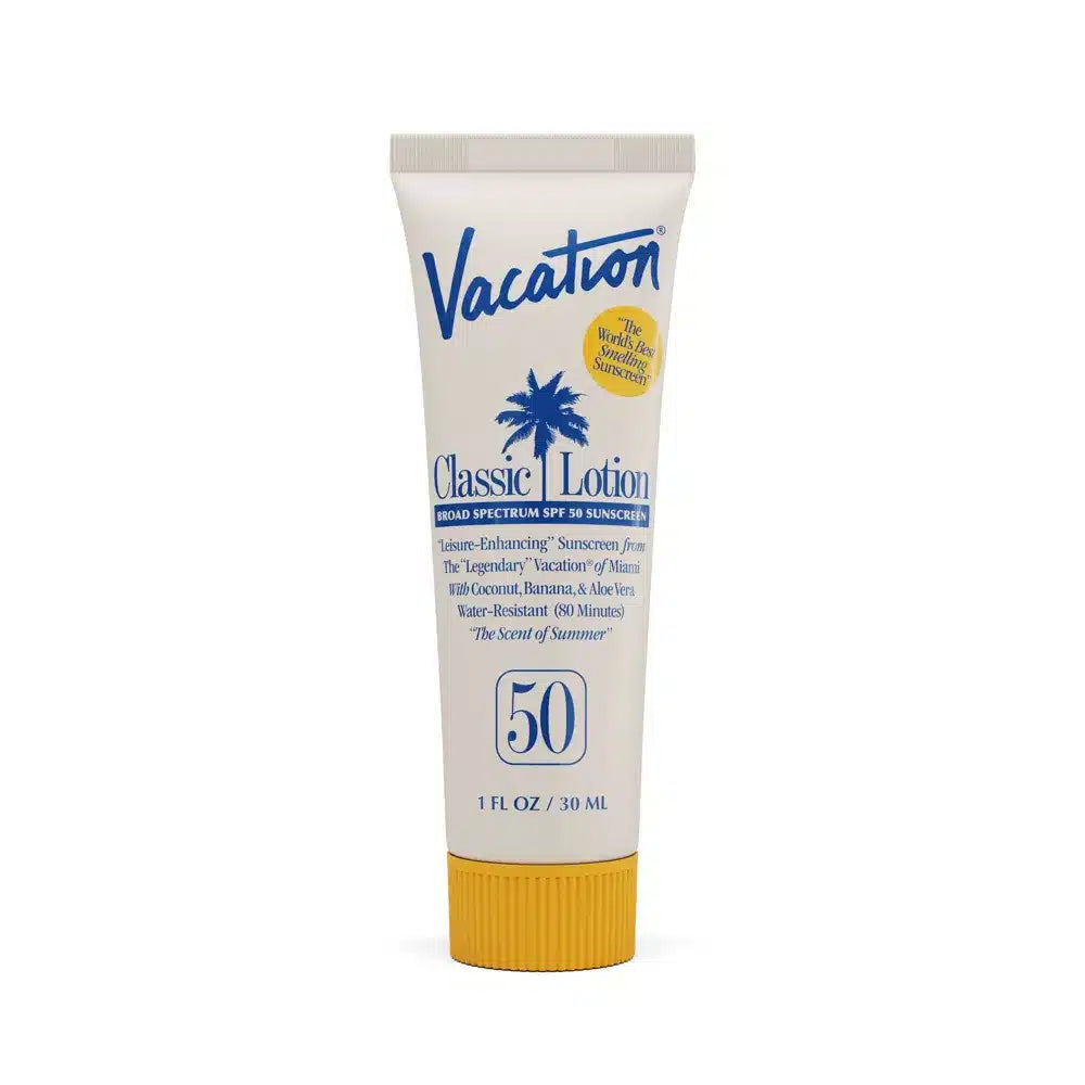 Vacation Classic Sunscreen Lotion SPF 50 30ml – Crème Solaire Légère
