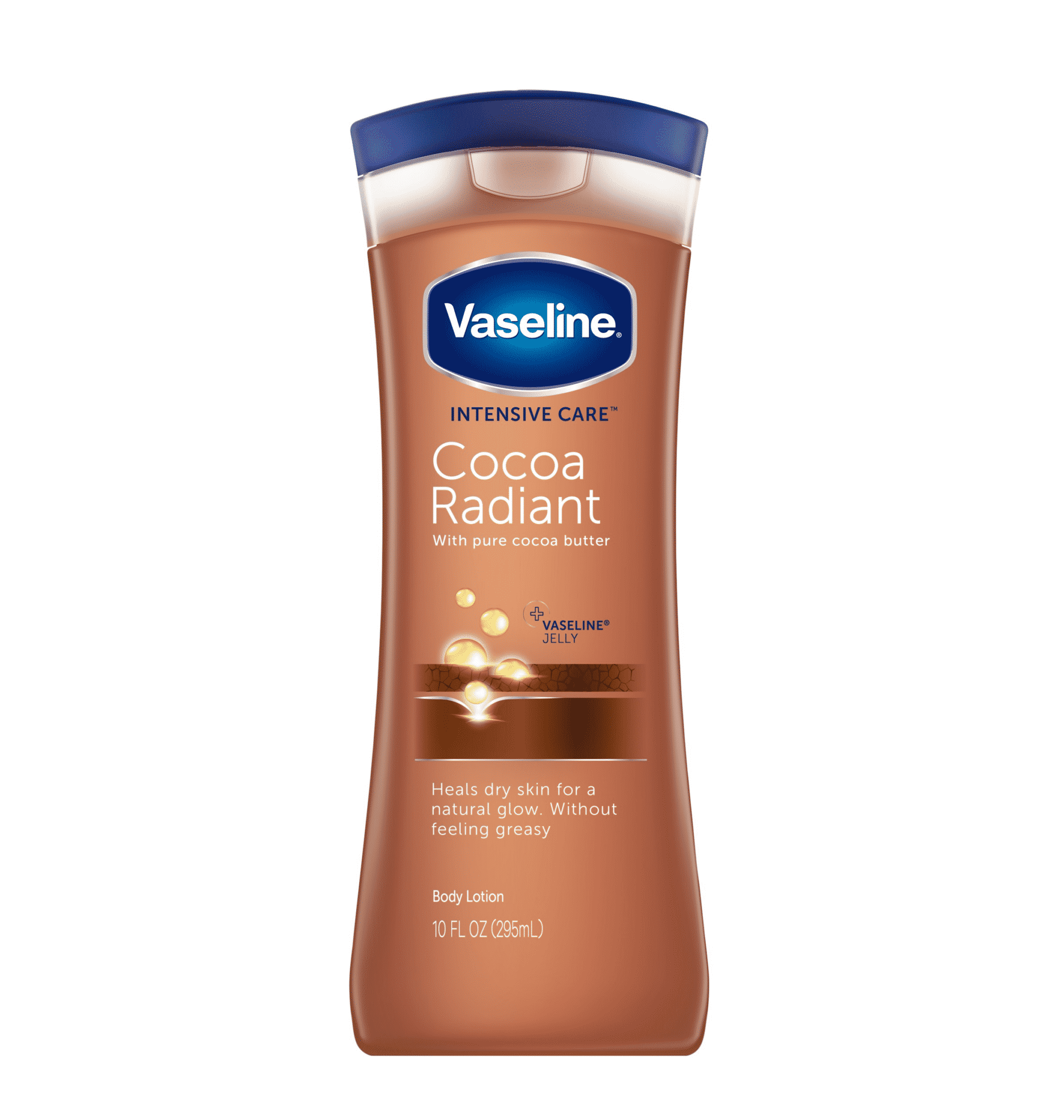 Vaseline Cocoa Radiant Lait Corps & Mains Cacao 295ml