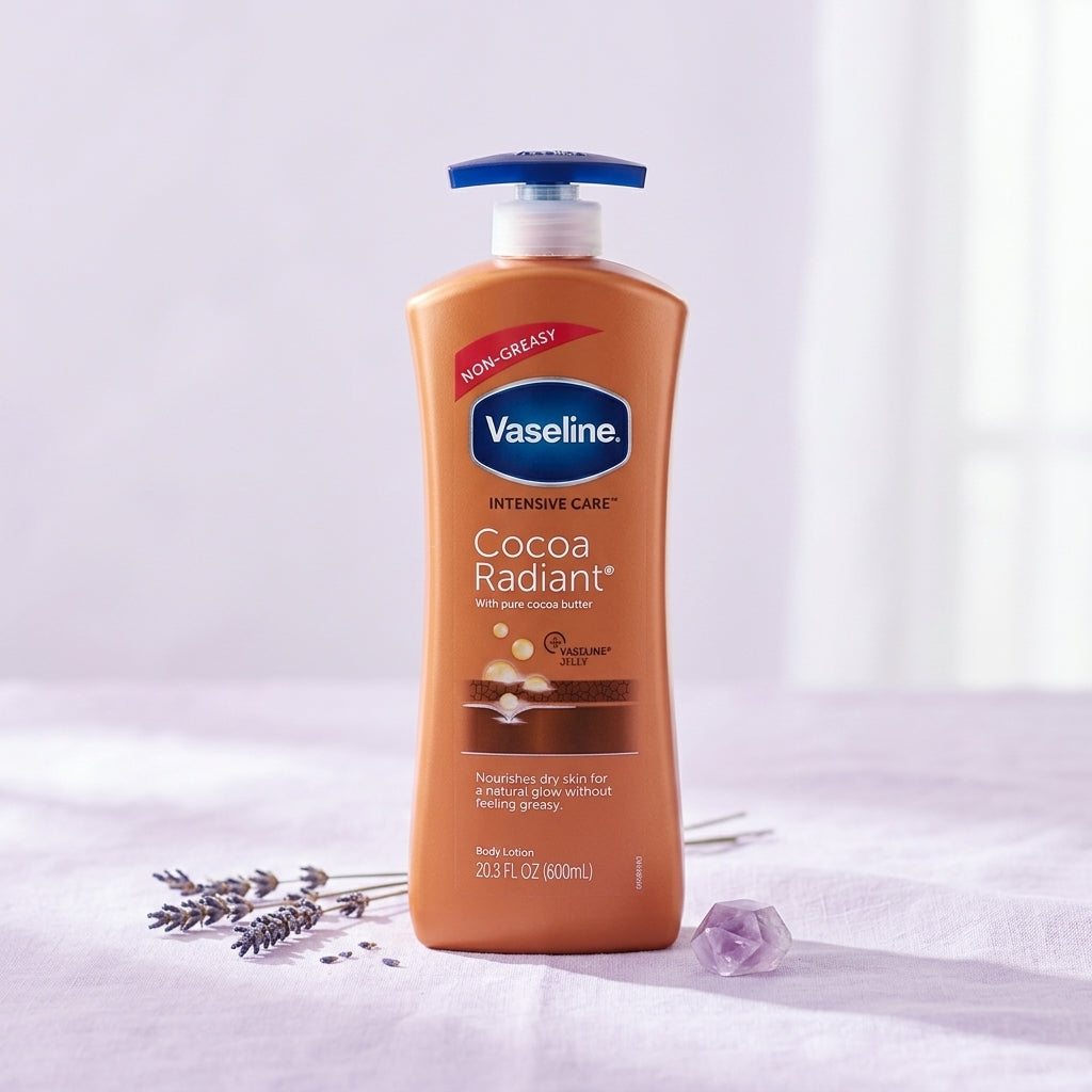 Vaseline Cocoa Radiant Lait corps et main - 600ml | BintaBeauty