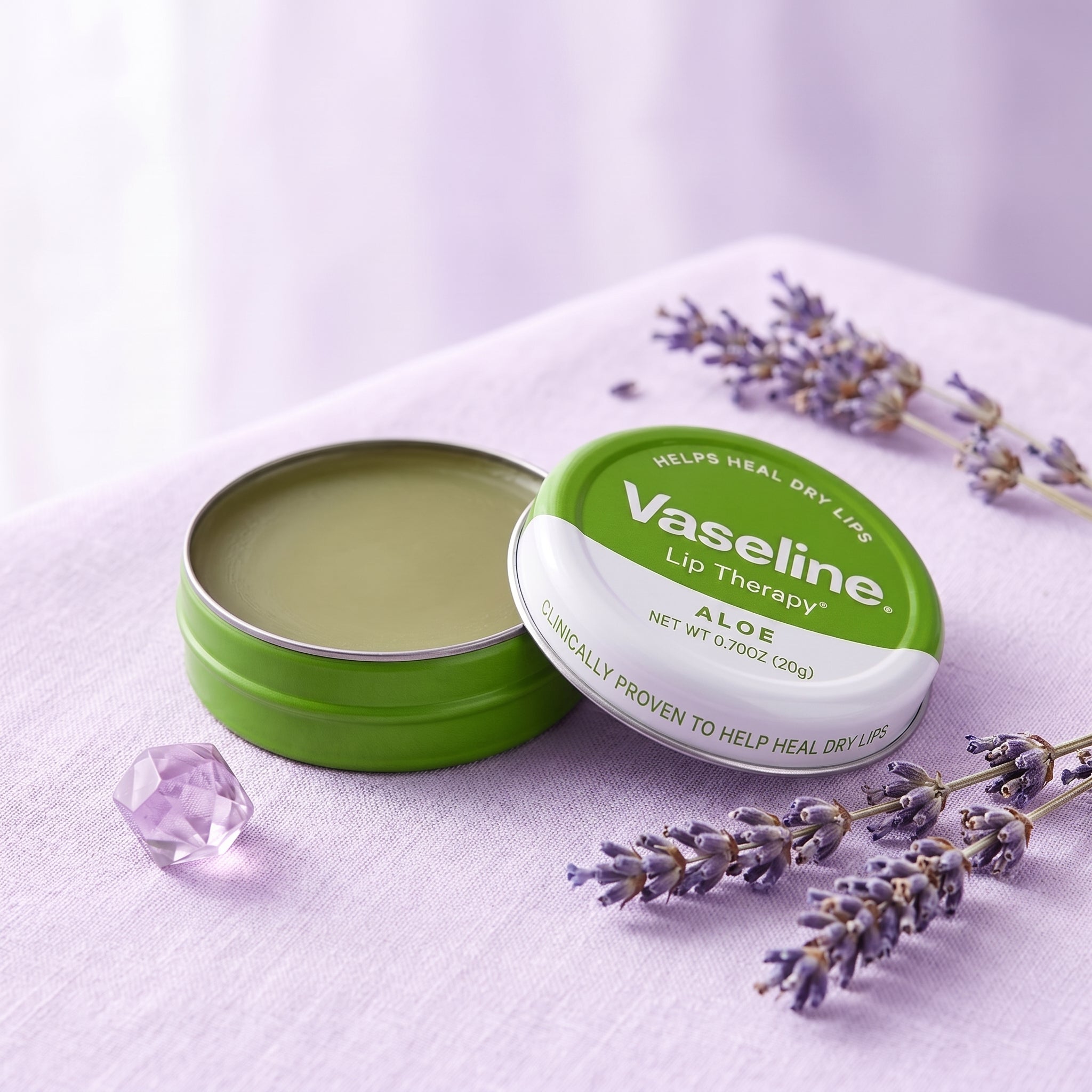 Vaseline Lip Balm Aloe Vera – Baume à Lèvres Apaisant et Hydratant | BintaBeauty
