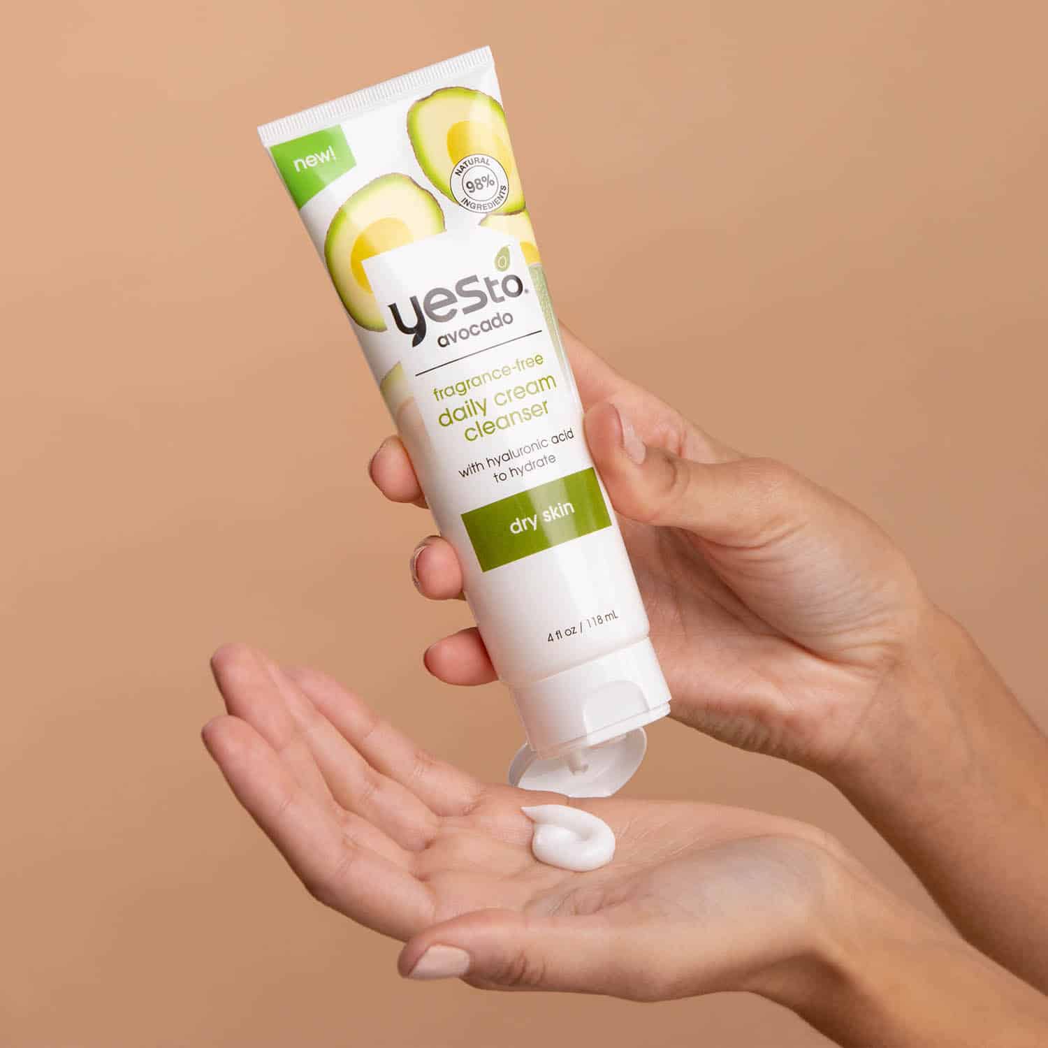 Yes To Avocado Fragrance-free Daily Cream Cleanser - Gel Nettoyant
