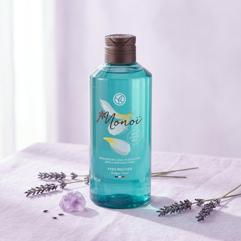 Yves Rocher Gel Douche & Shampoing Monoï | BintaBeauty