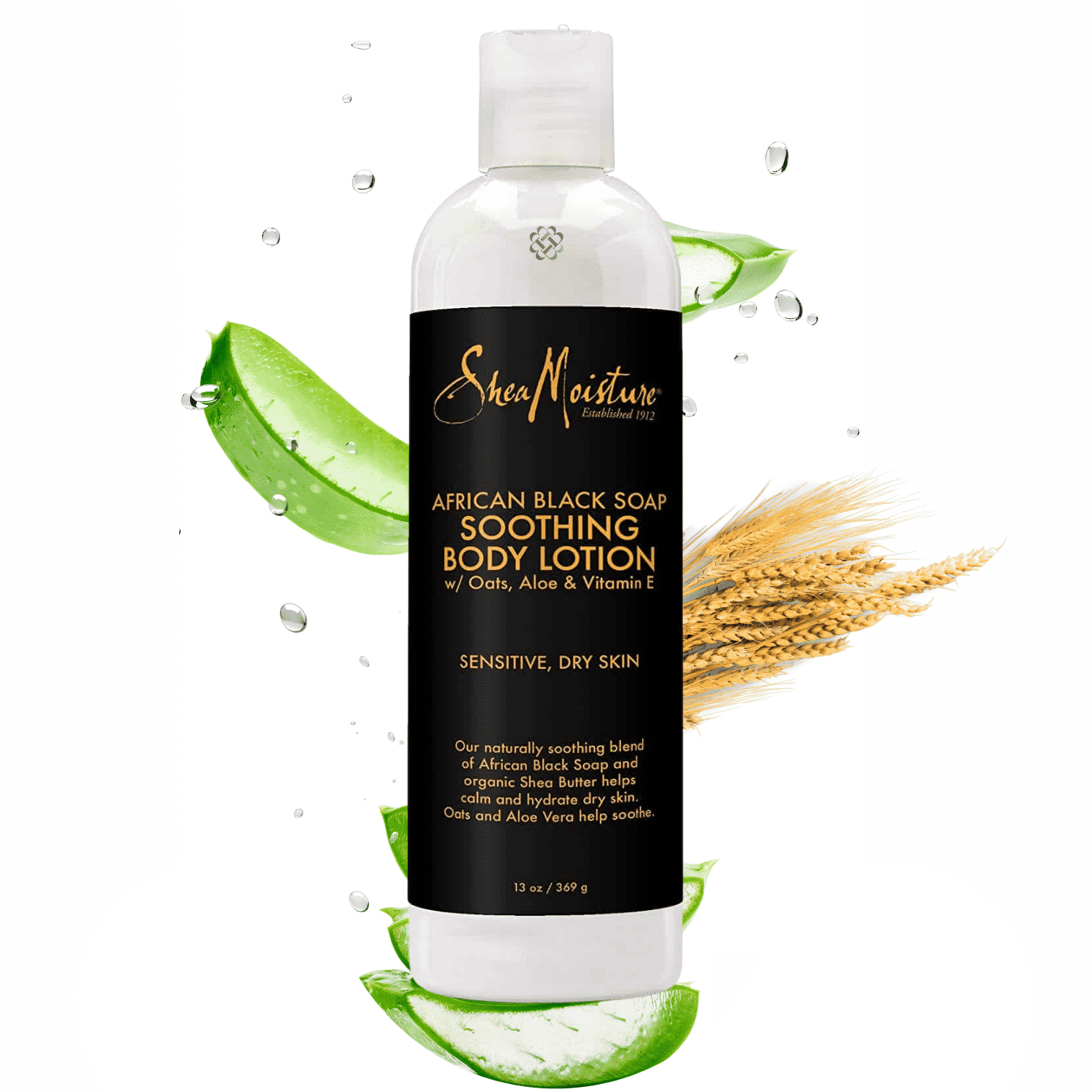 Shea Moisture Lait de Corps African Black Soap Body Lotion