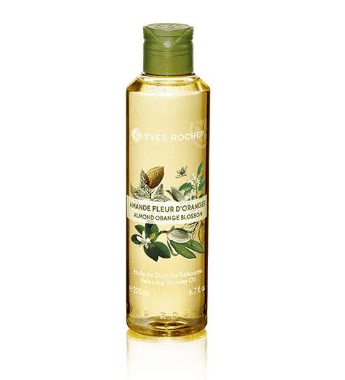 Yves Rocher Huile de Douche Relaxante - Amande Fleur d'Oranger