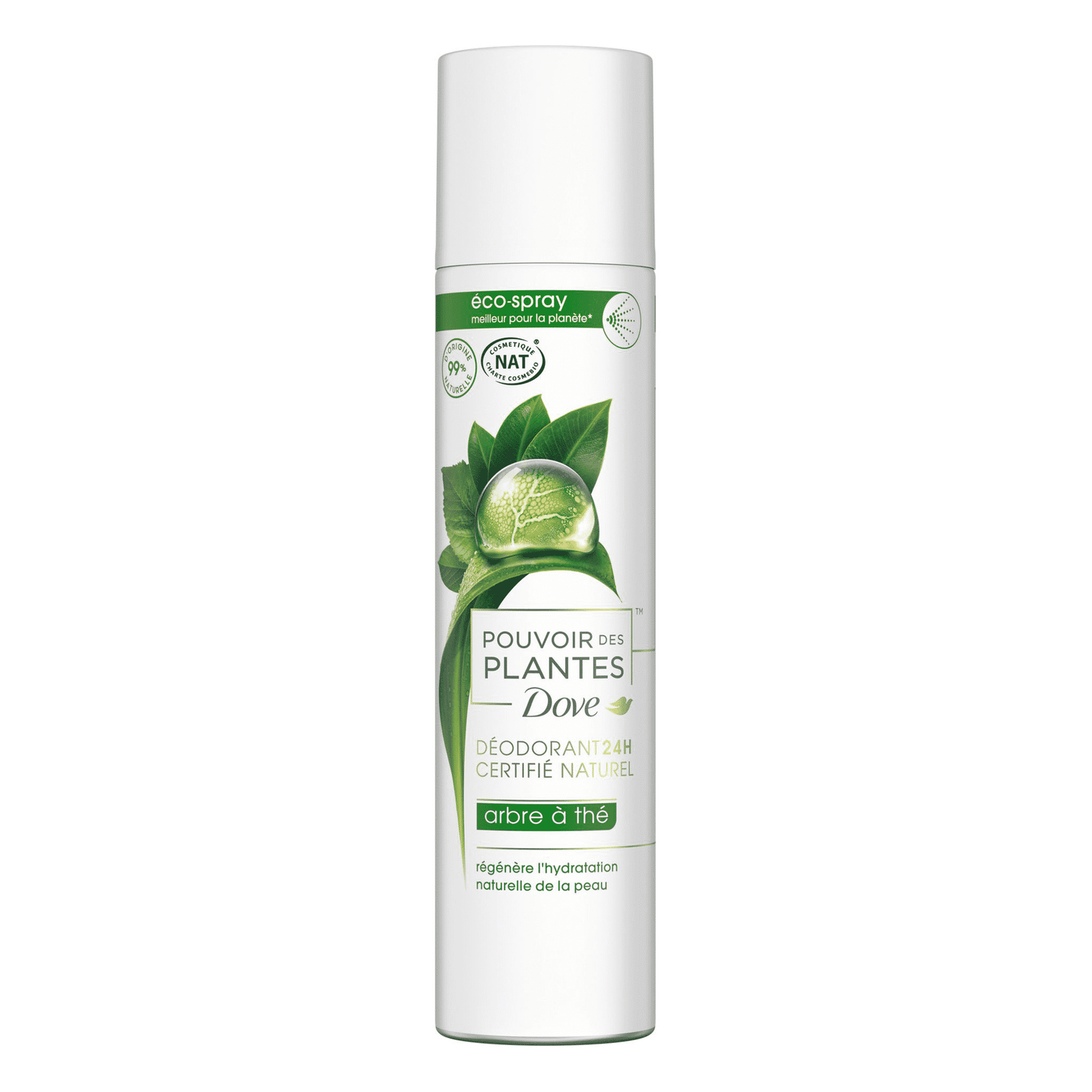 Dove Pouvoir Des Plantes Déodorant Spray Arbre À Thé