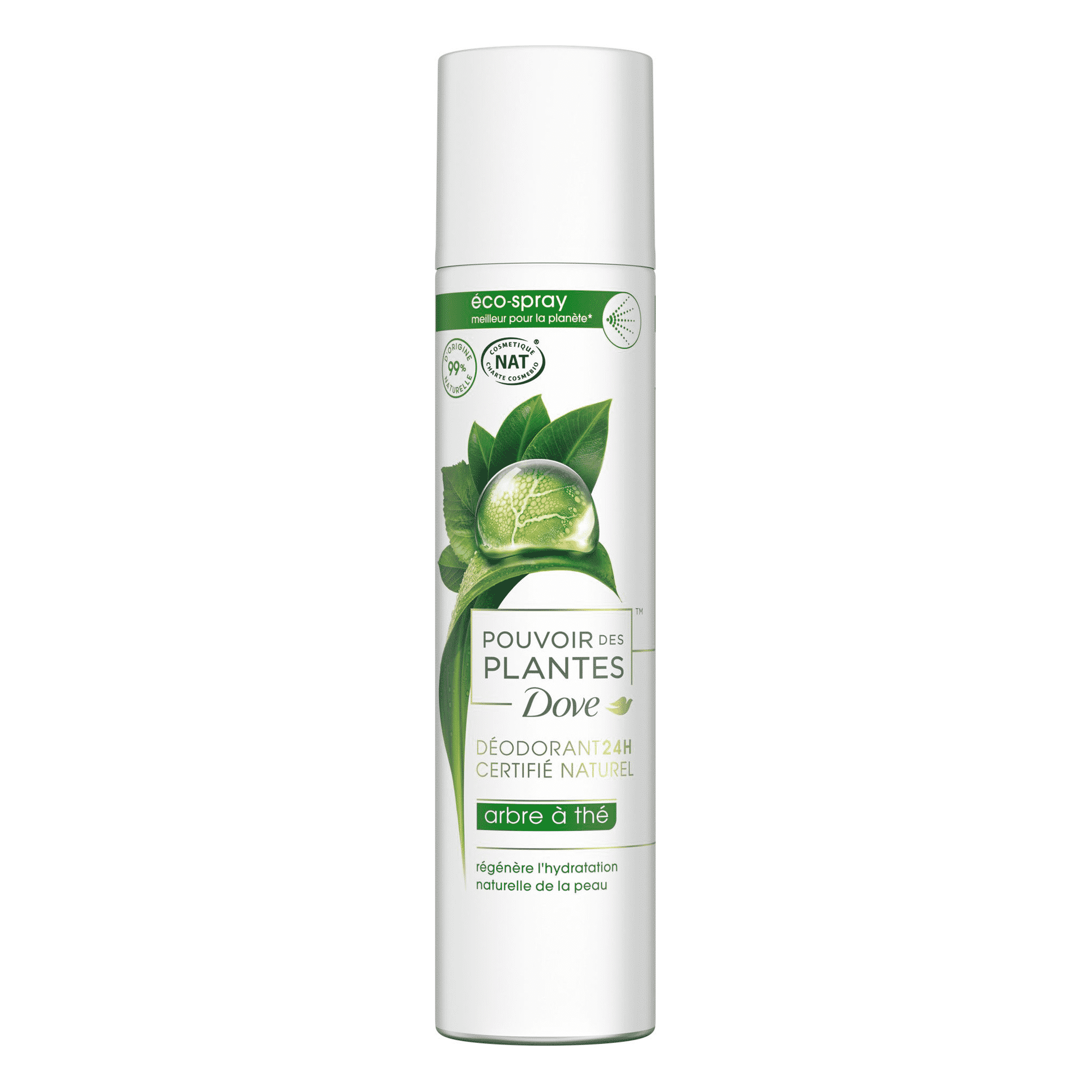 Dove Pouvoir Des Plantes Déodorant Spray Arbre À Thé