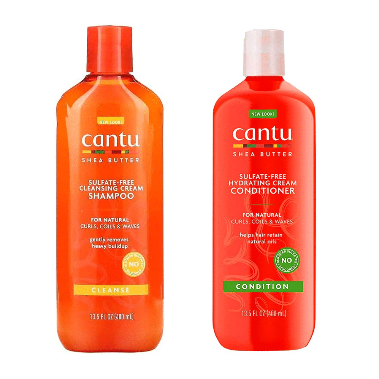 Cantu Shea Butter Cleansing Cream Shampoing & Conditioner