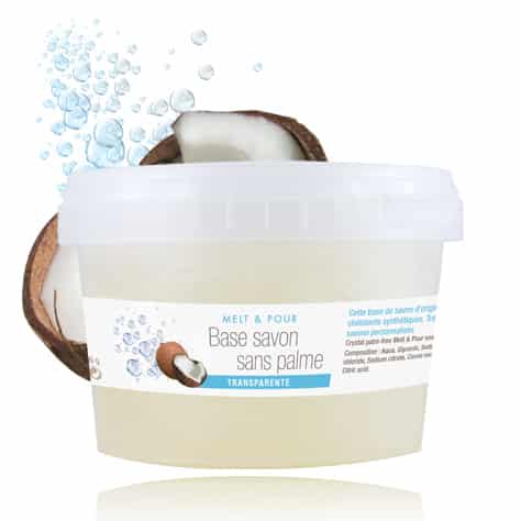 AromaZone Base De Savon Melt & Pour Transparente