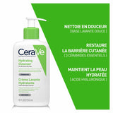 CeraVe Crème Lavante Hydratante Visage & Corps 236ml – Peaux Sensibles