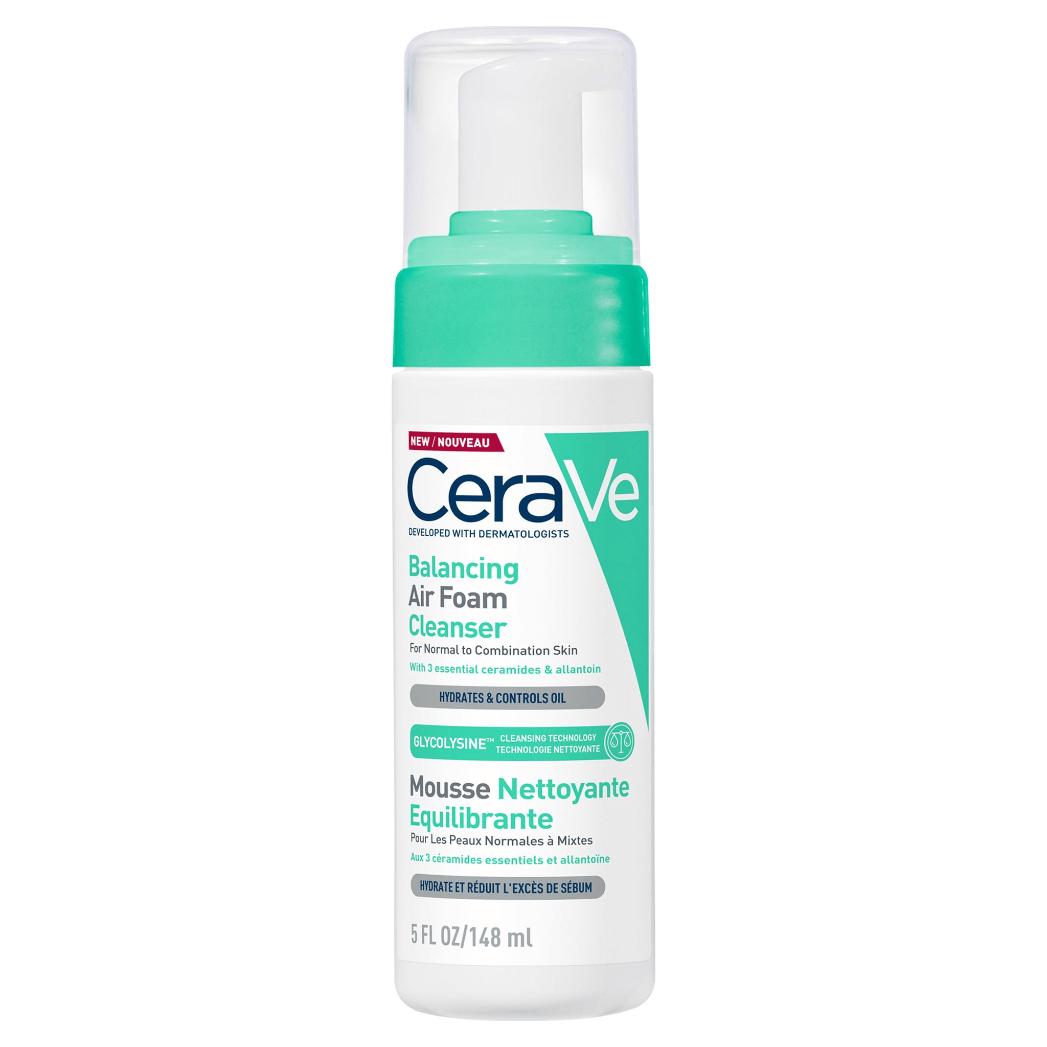 CeraVe Mousse Nettoyante Équilibrante 148ml – Peaux Grasses | BintaBeauty