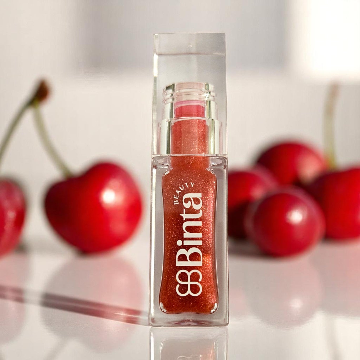 BintaBeauty Gloss Hydratant Lèvres Roses - Color changing