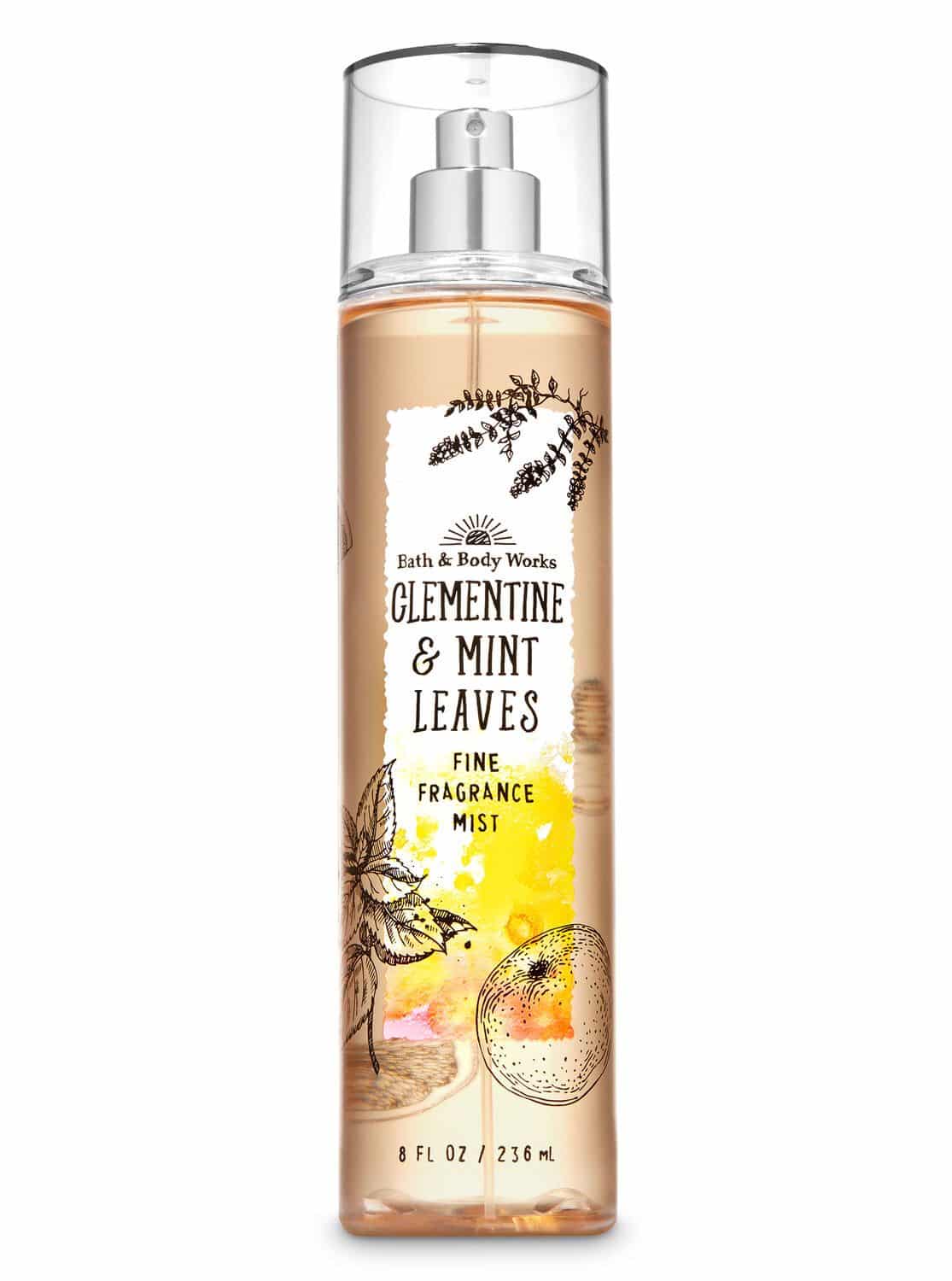 Clementine & Mint Leaves Brume parfumée - Bath & Body Works