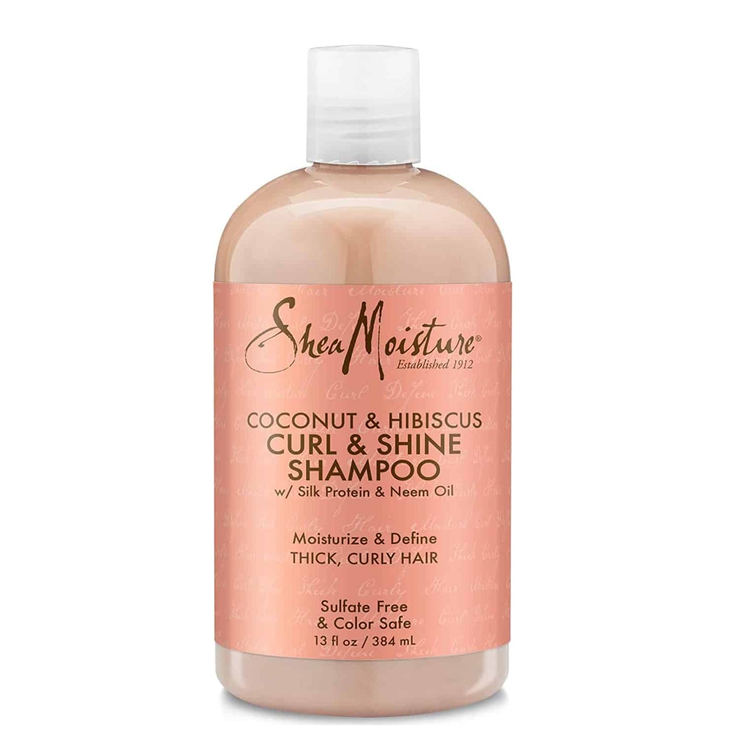 Shea Moisture Coconut & Hibiscus Curl & Shine Shampoing | BintaBeauty