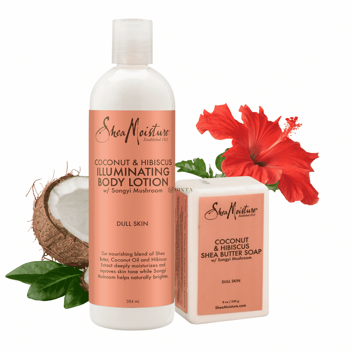 Shea Moisture Coconut & hibiscus - Duo Corps