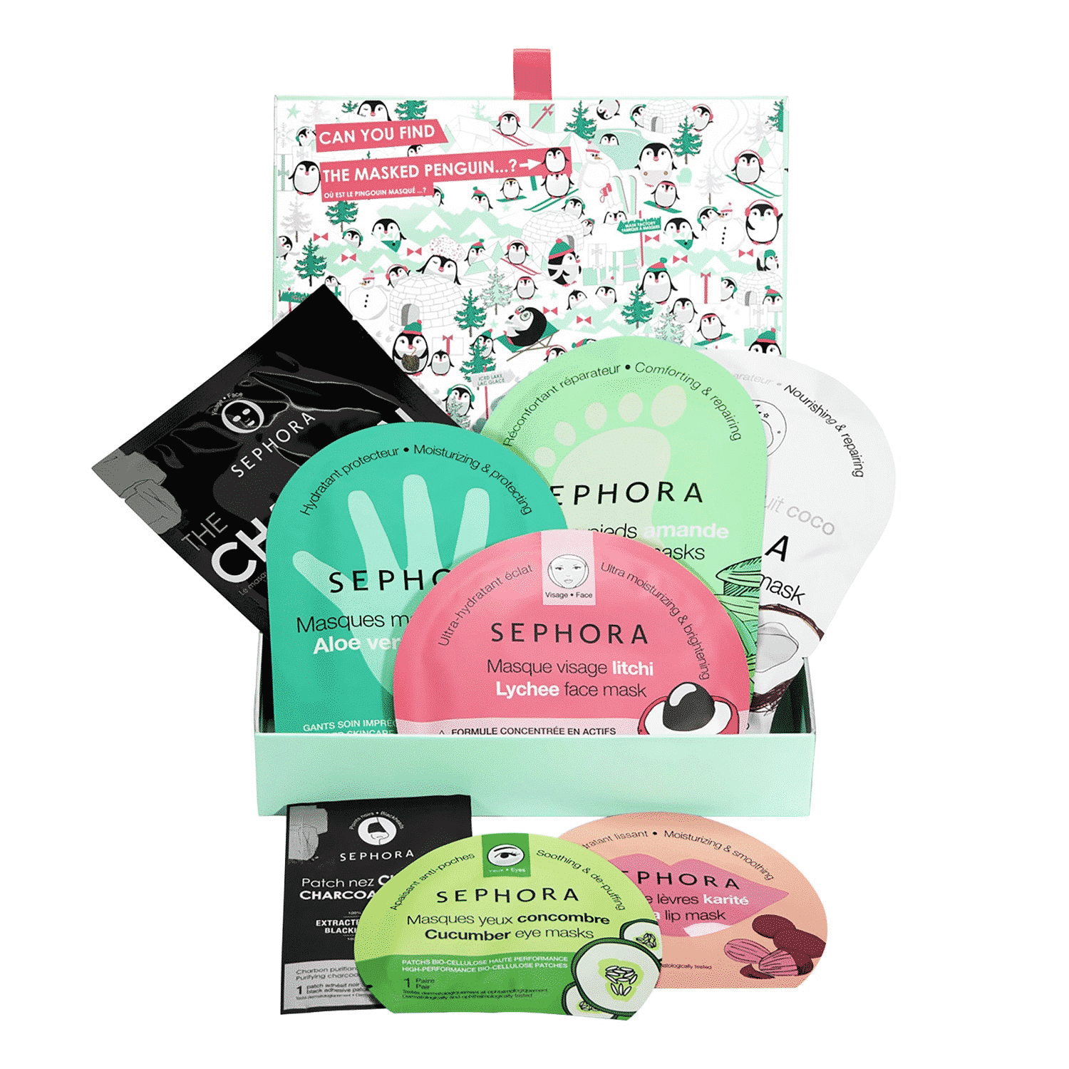 Sephora Coffret Masques Soin - Where Is The Penguin ?