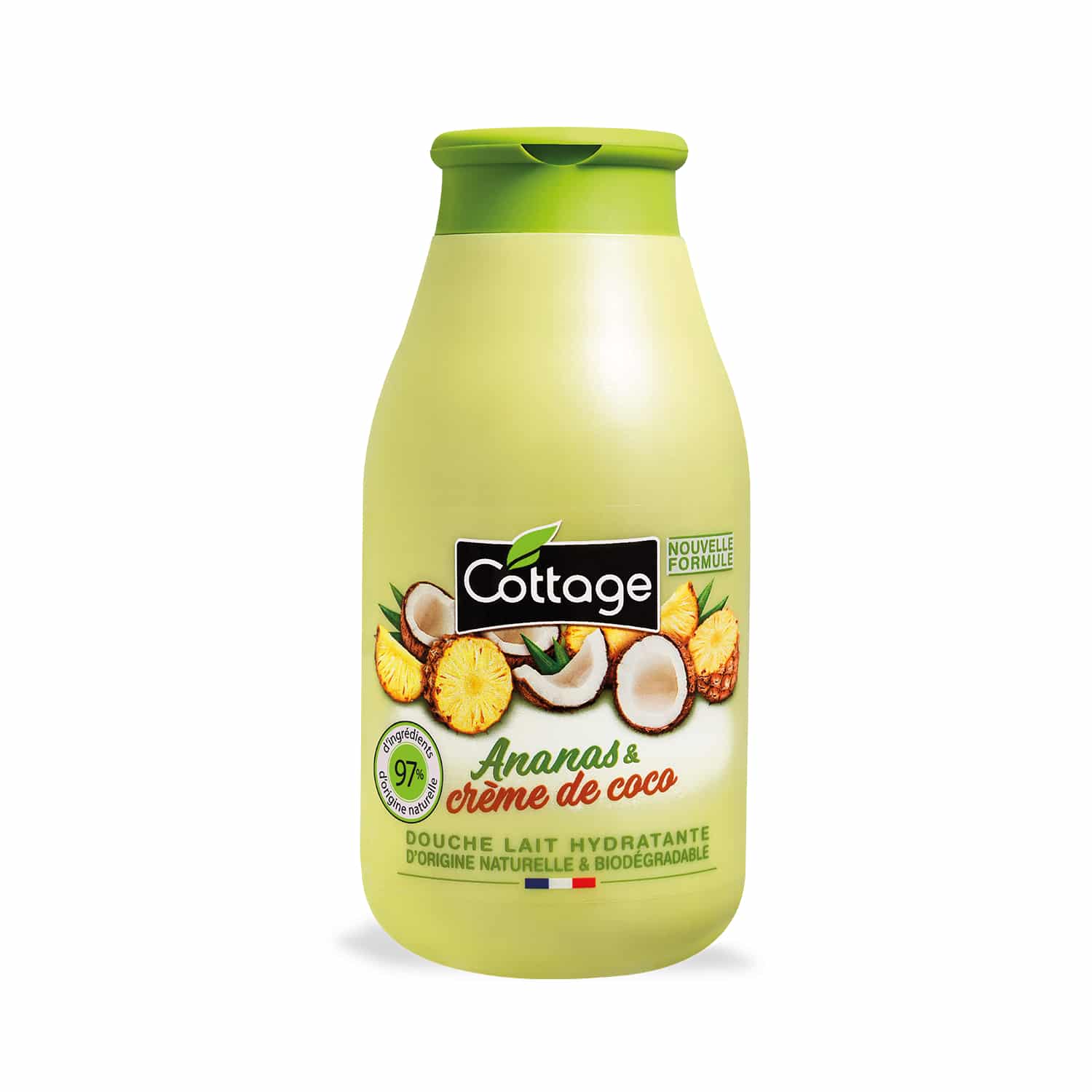 Cottage ANANAS & CRÈME DE COCO Douche Lait Hydratante