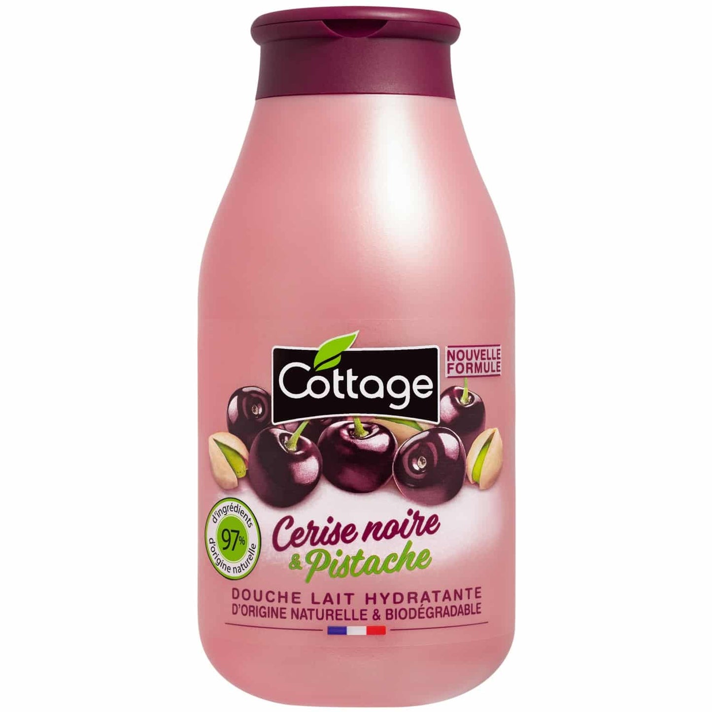 Cottage Cerise noire & Pistache Douche Lait Hydratante