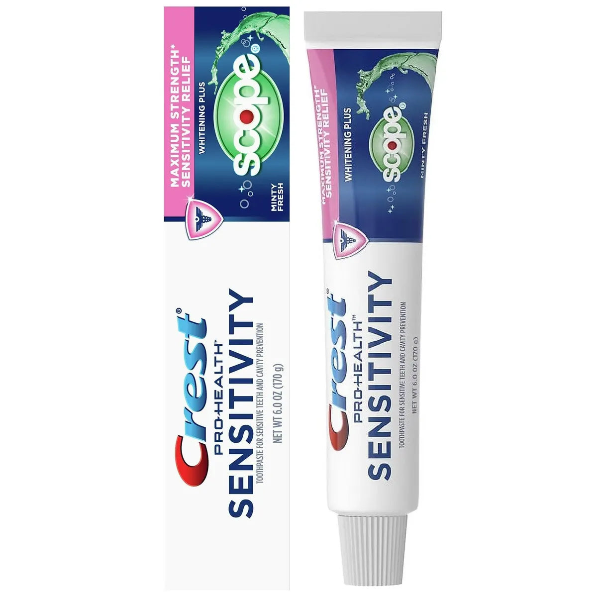 Crest Pro-Health Sensitivity + Scope Dentifrice 170g | BintaBeauty