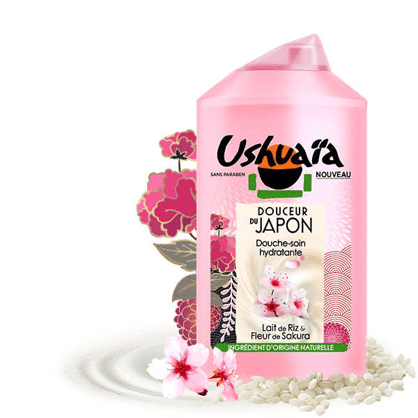 Crème de Douche - Douceur du Japon - lait de riz