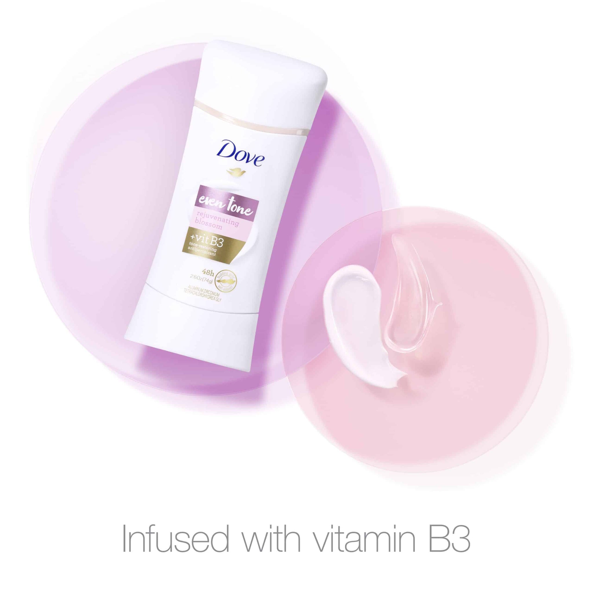 DOVE Déodorant Stick Anti-Transpirant 48h Rejuvenating Blossom