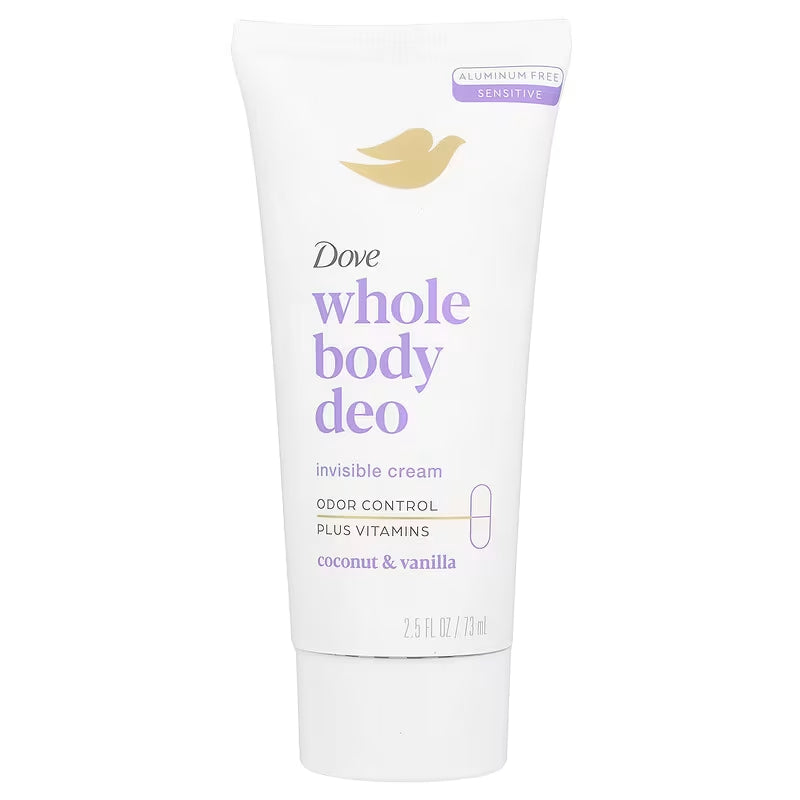 Dove Déodorant Crème Coco & Vanille Pour tout le Corps