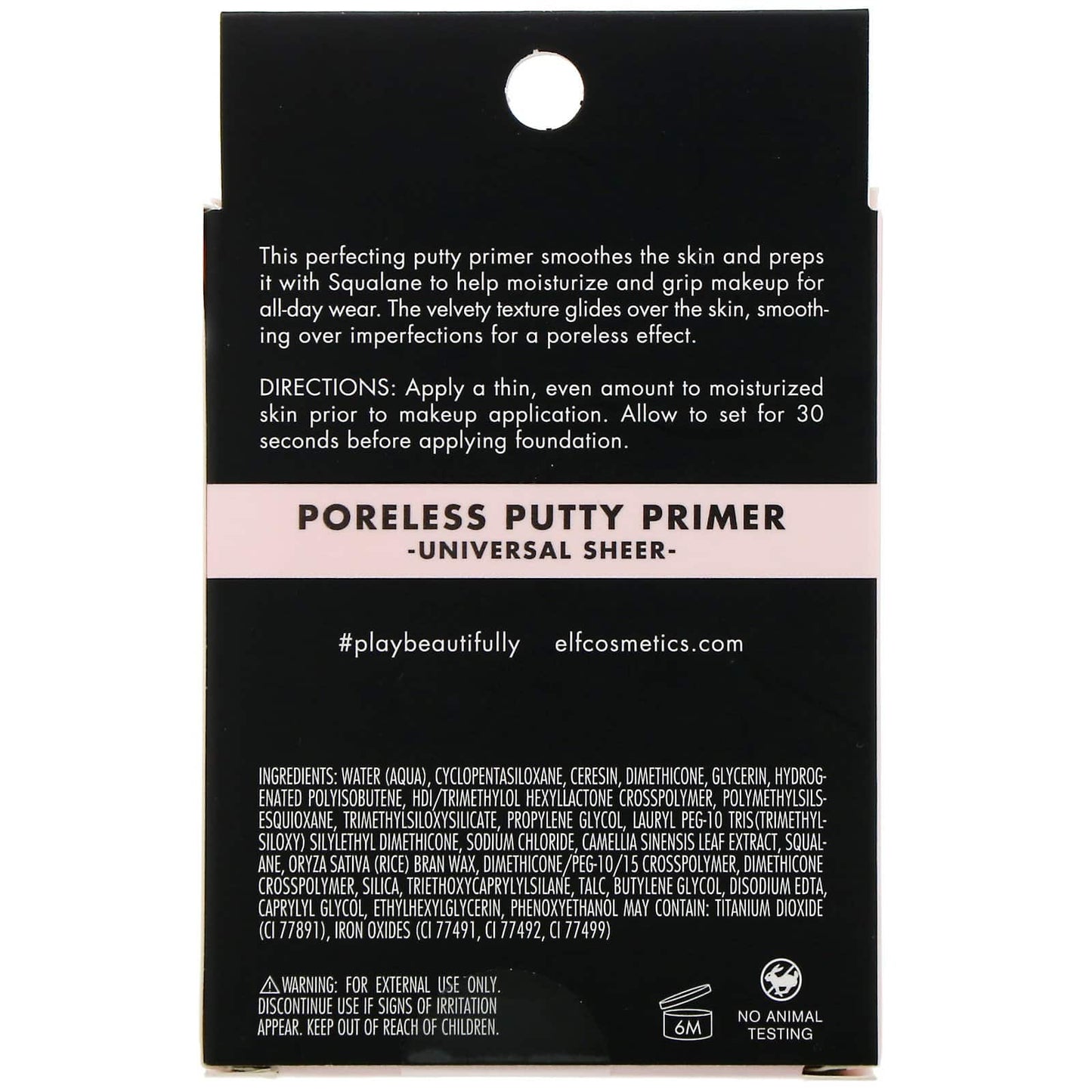 E.L.F. Poreless Putty Primer - Base de teint