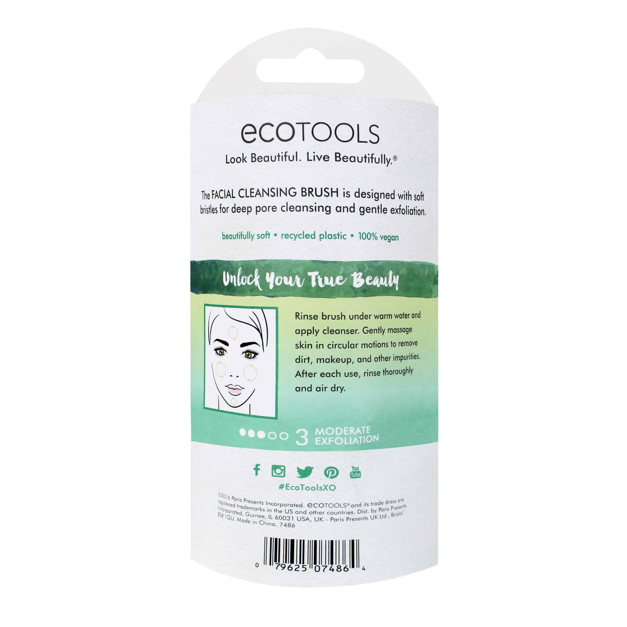 Ecotools Brosse Nettoyante Facial Cleansing Brush