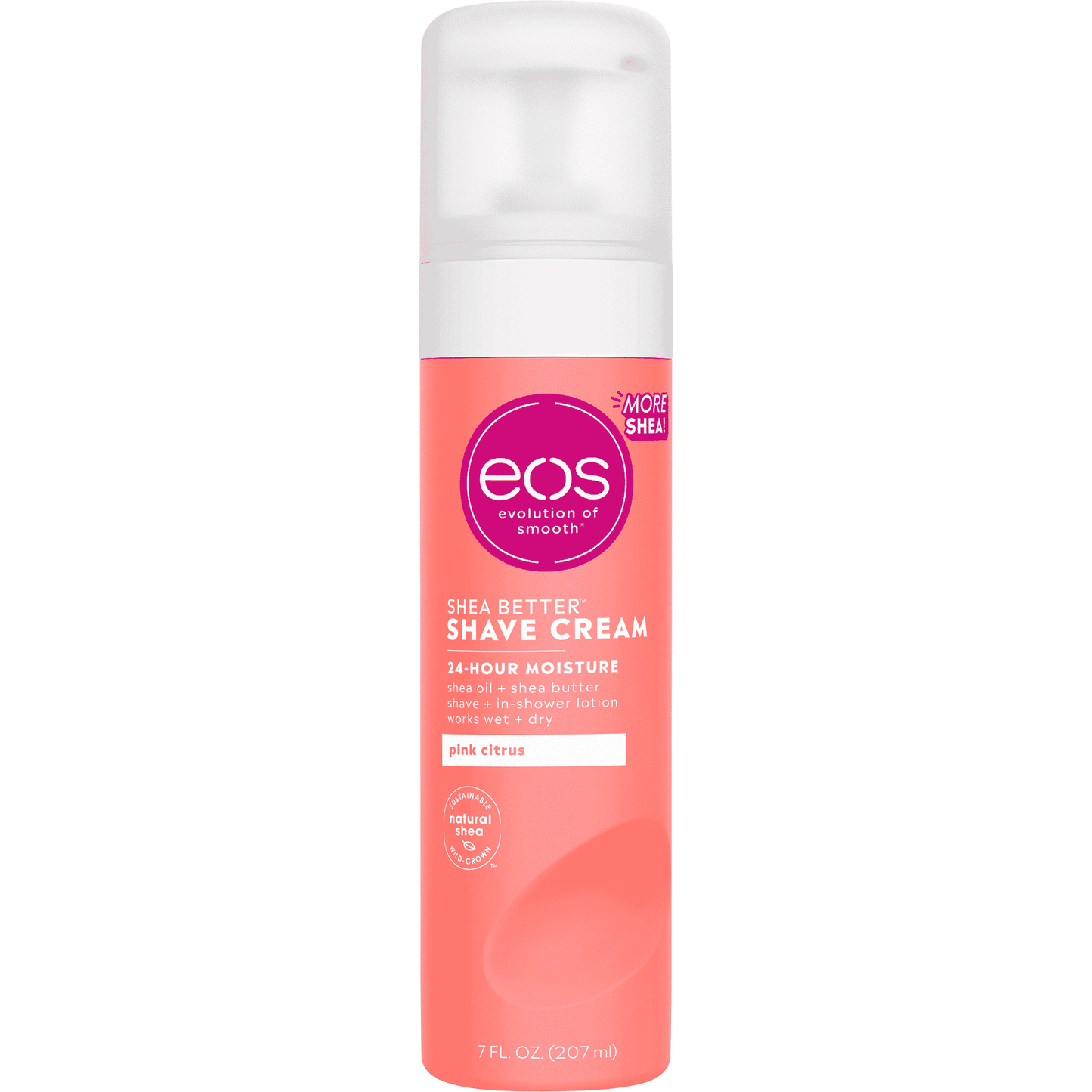 EOS Crème à raser ultra-hydratante - Pink Citrus