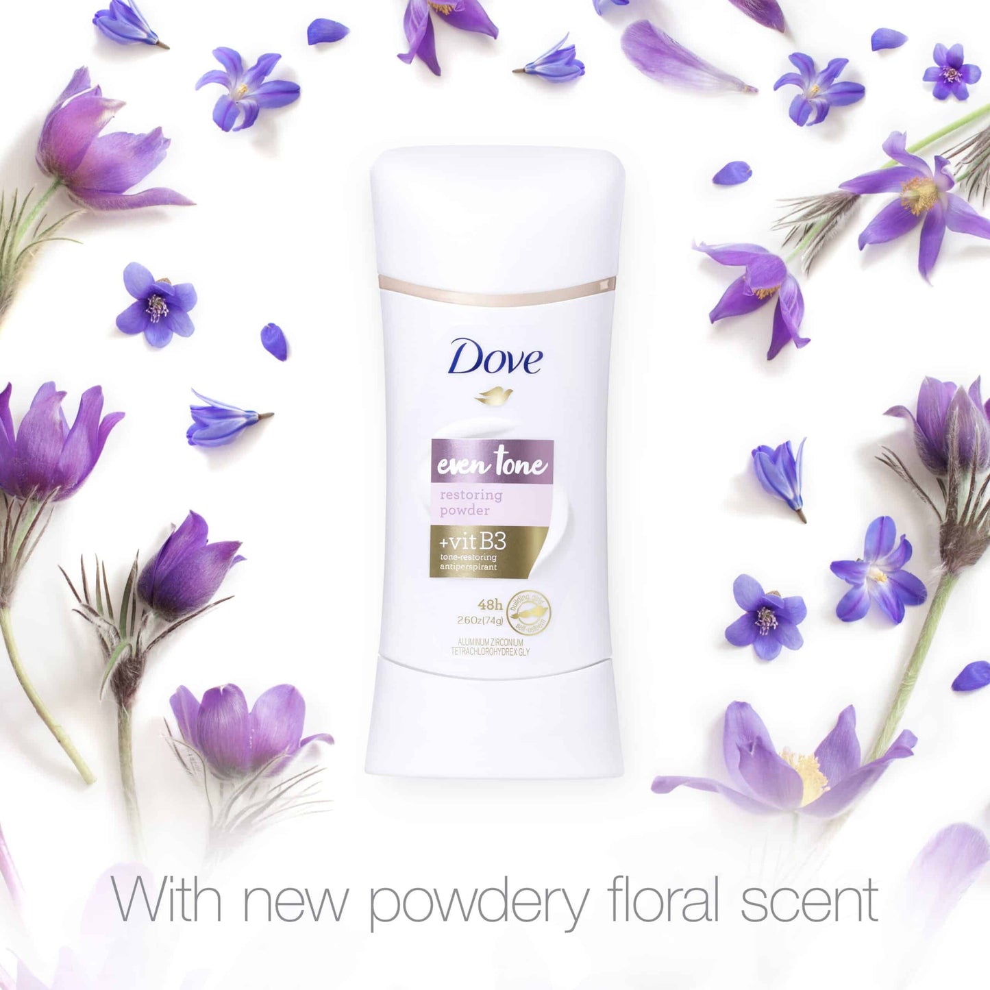 DOVE Déodorant Stick Anti-Transpirant 48h Restoring Powder