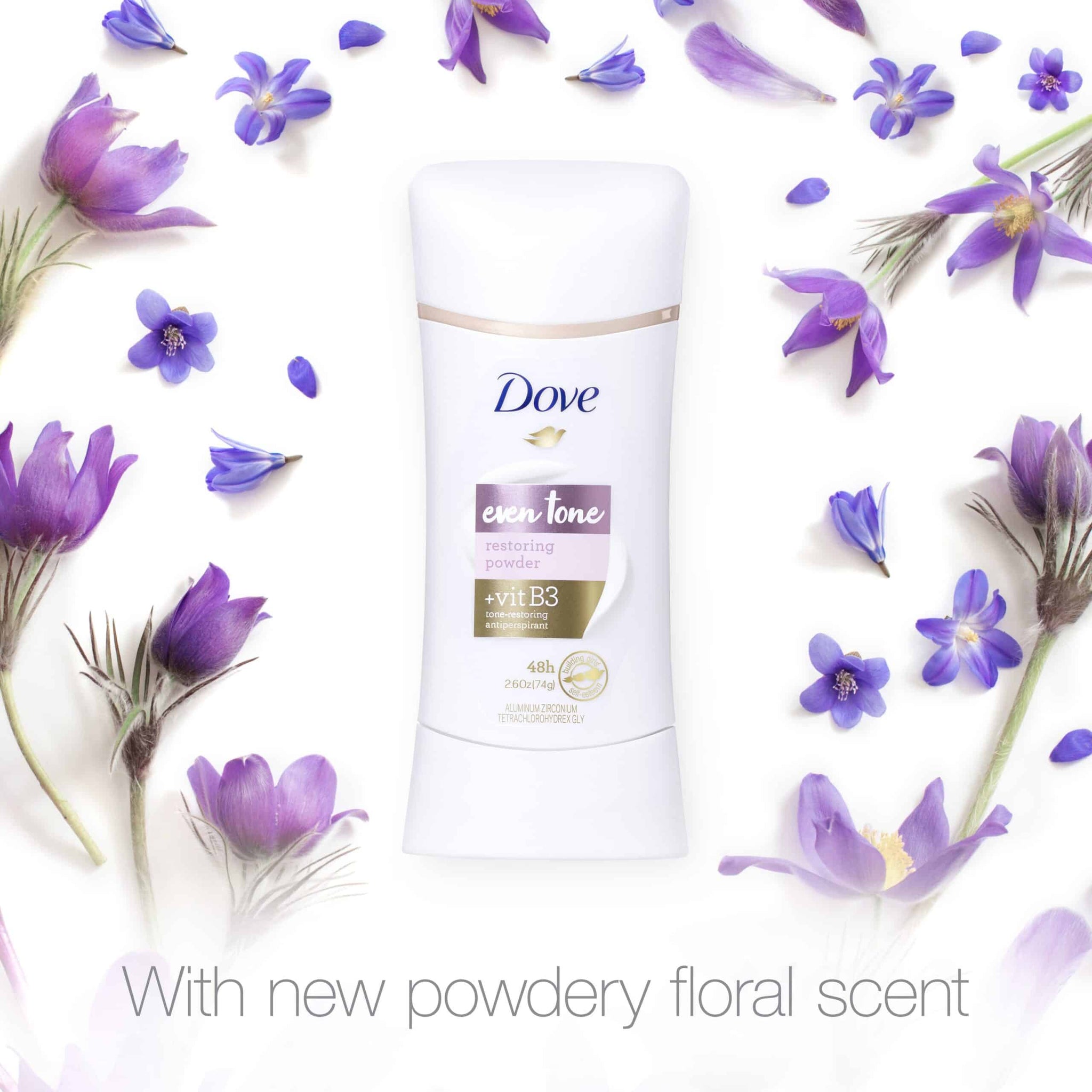 DOVE Déodorant Stick Anti-Transpirant 48h Restoring Powder