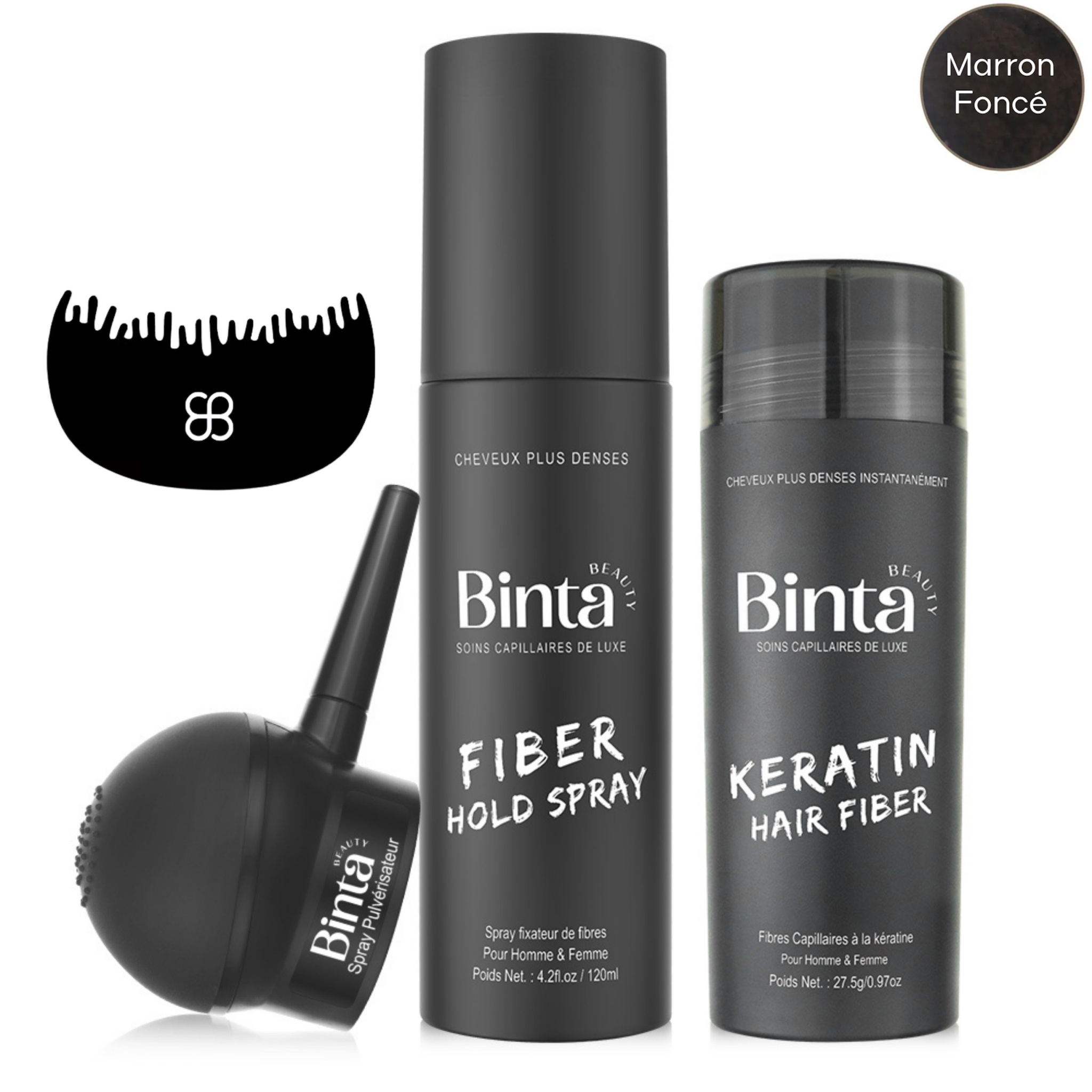 BintaBeauty Fibres Capillaires Densifiantes