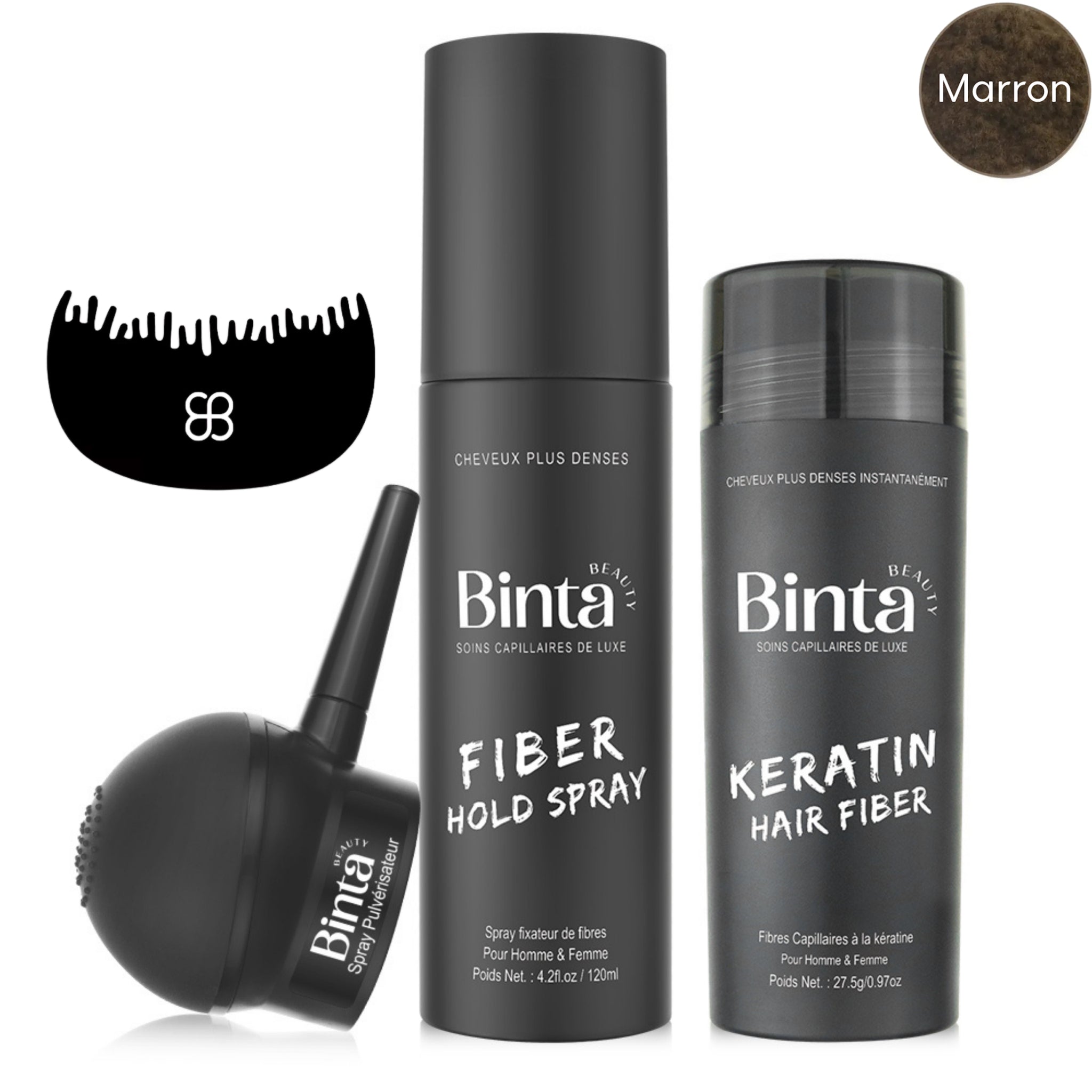 BintaBeauty Fibres Capillaires Densifiantes