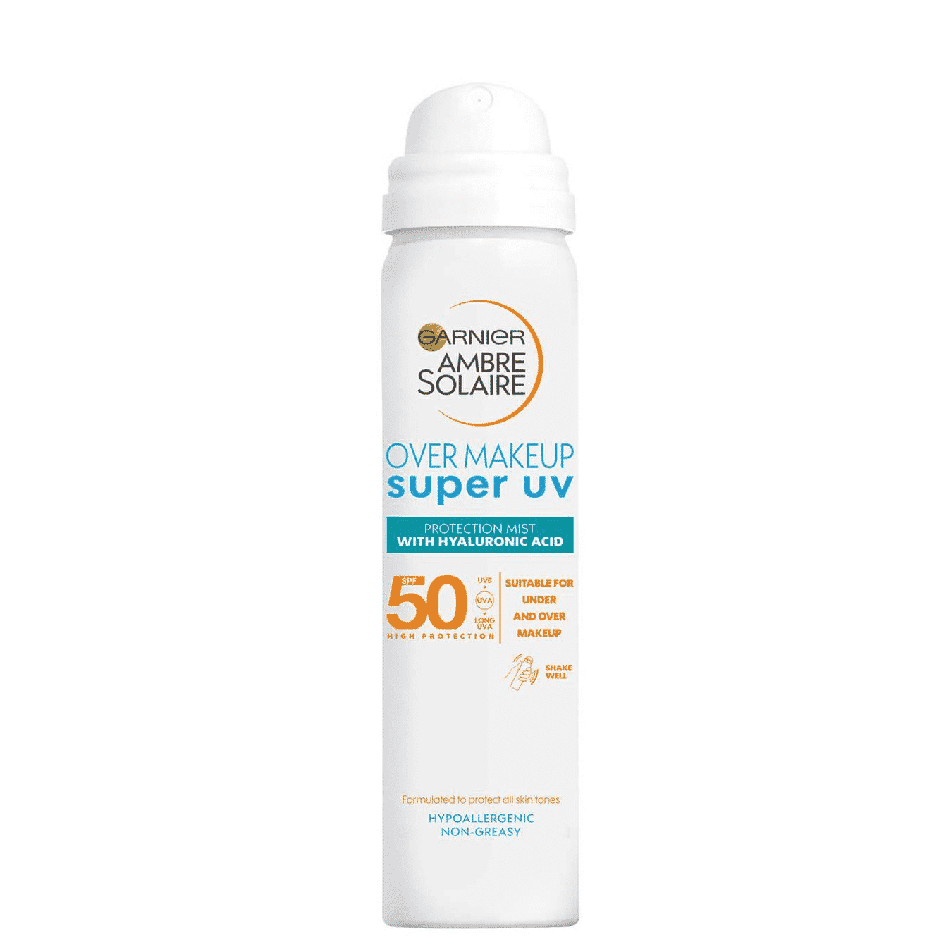 Garnier Ambre Solaire Brume de sur-maquillage protection UV SPF50